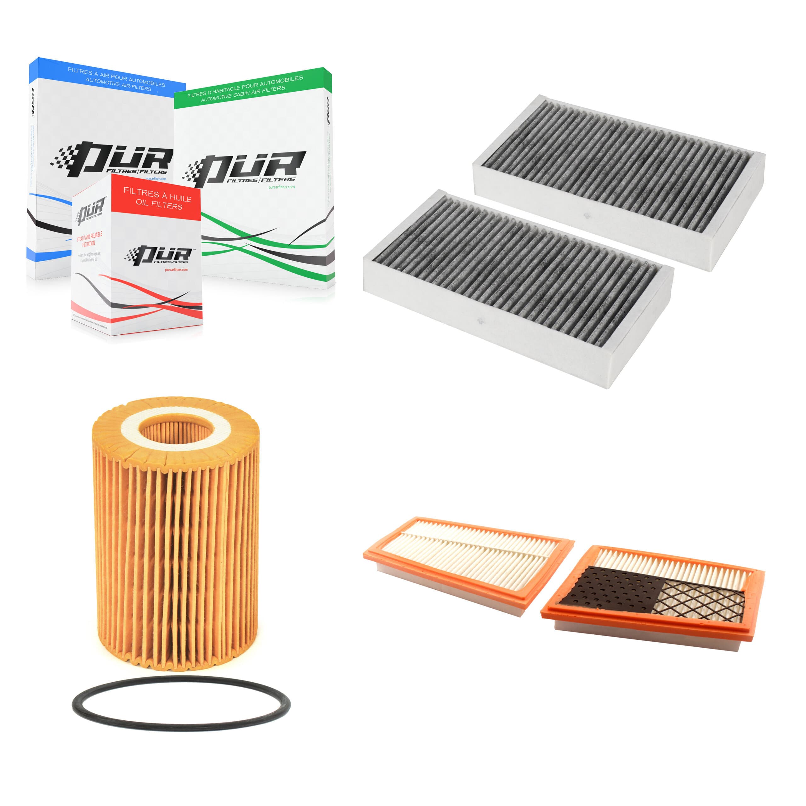 PUR - KFM-100572 - Cabin Air Filter Kits image 1