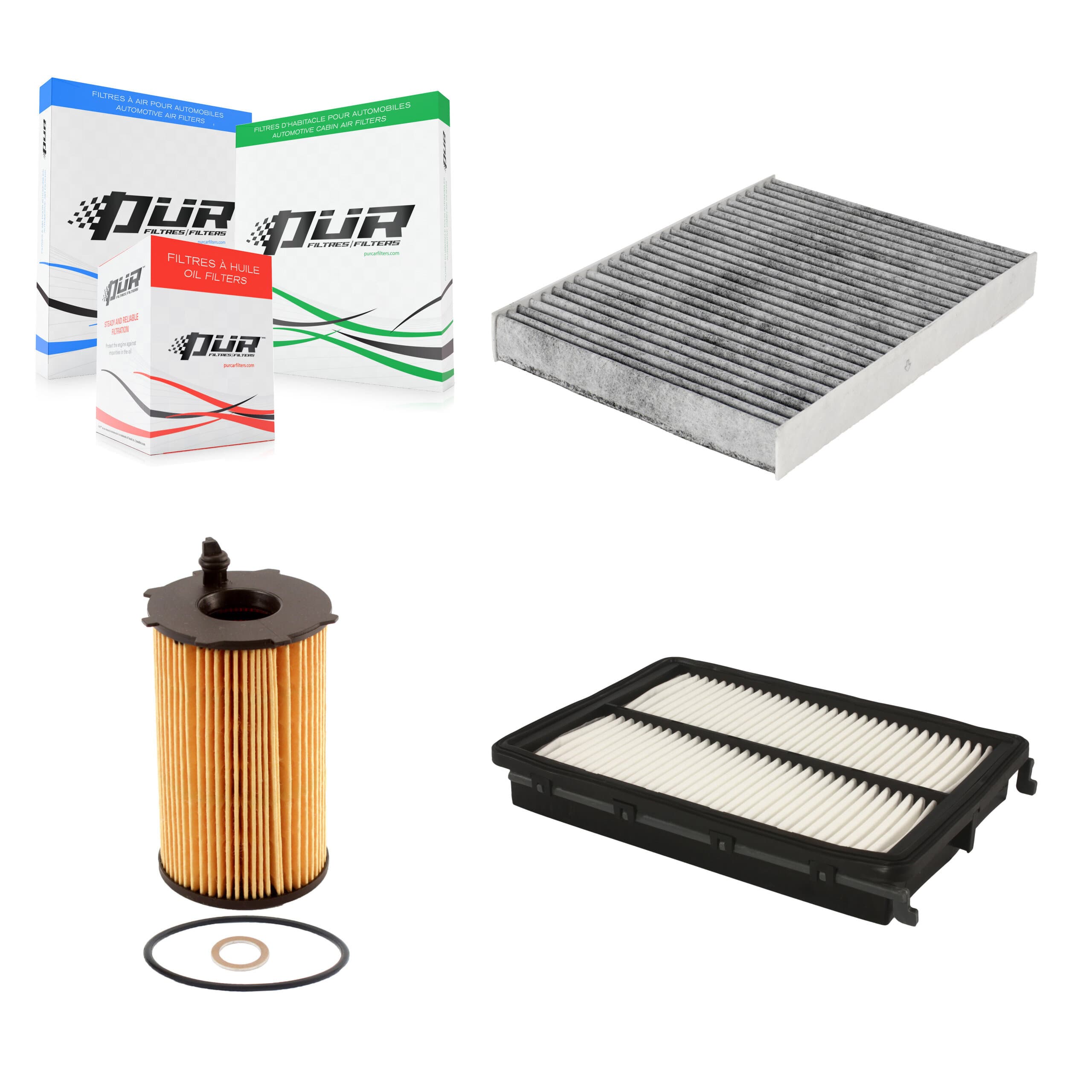 PUR - KFM-100580 - Cabin Air Filter Kits image 1