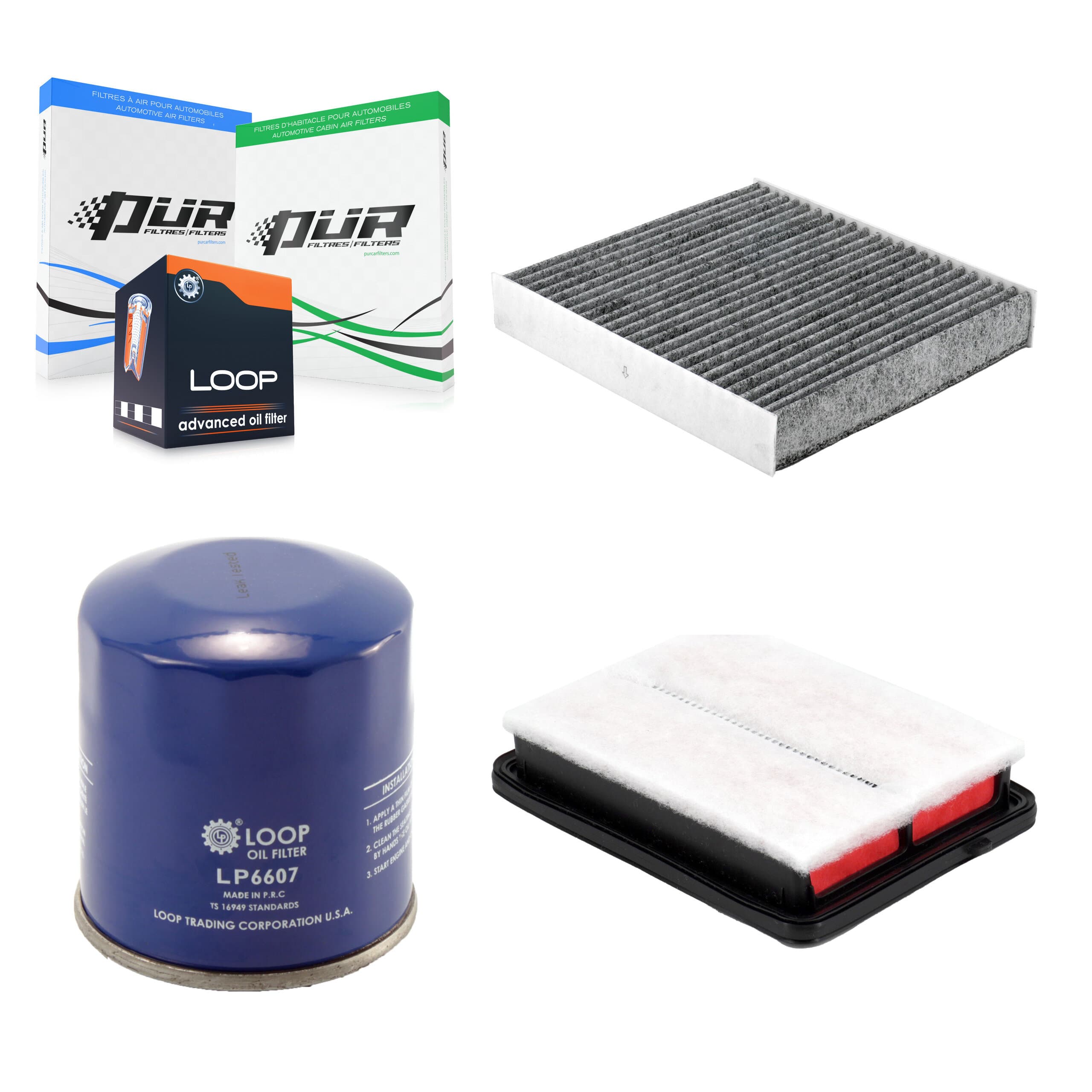 PUR - KFM-104144 - Cabin Air Filter Kits image 1