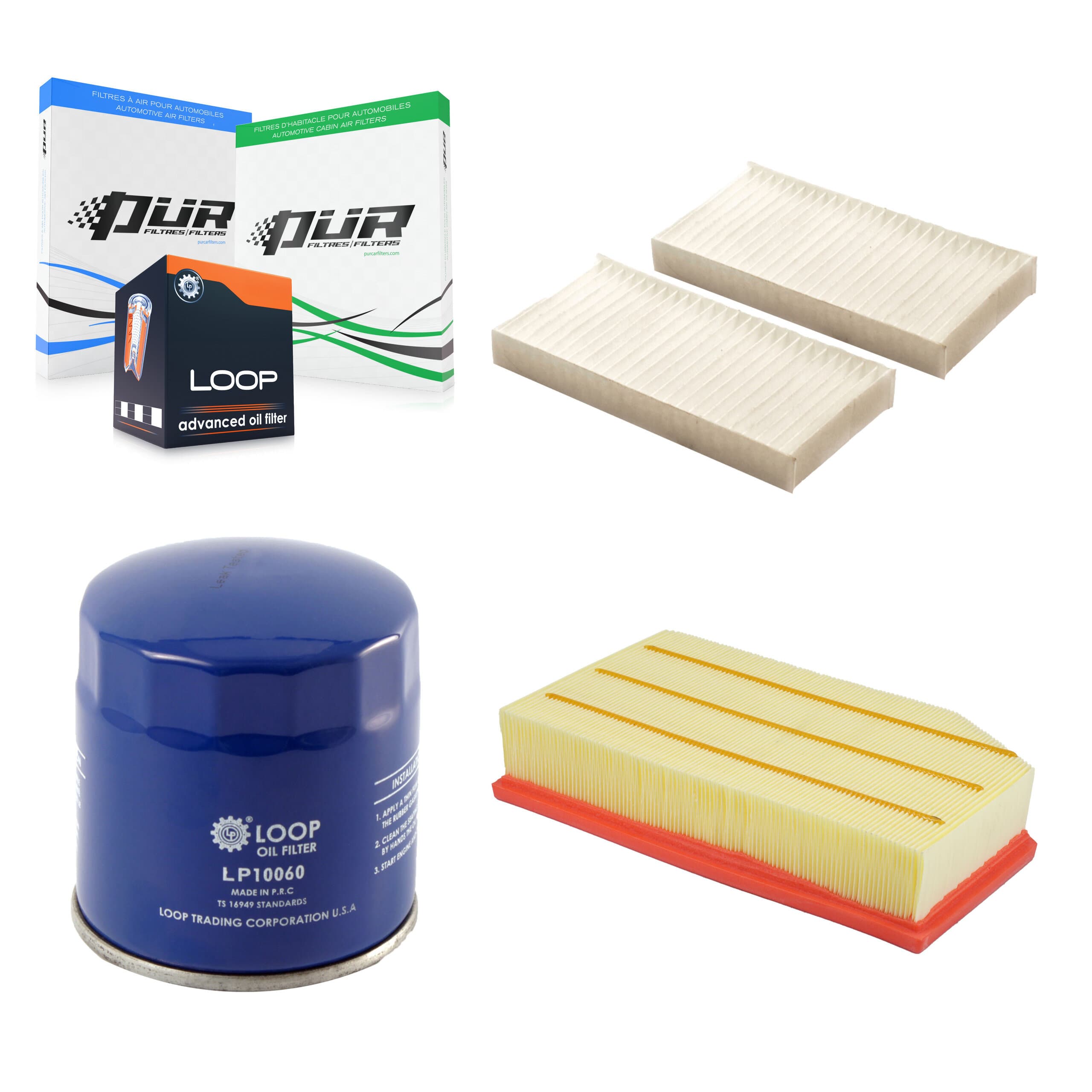 PUR - KFM-104150 - Cabin Air Filter Kits image 1