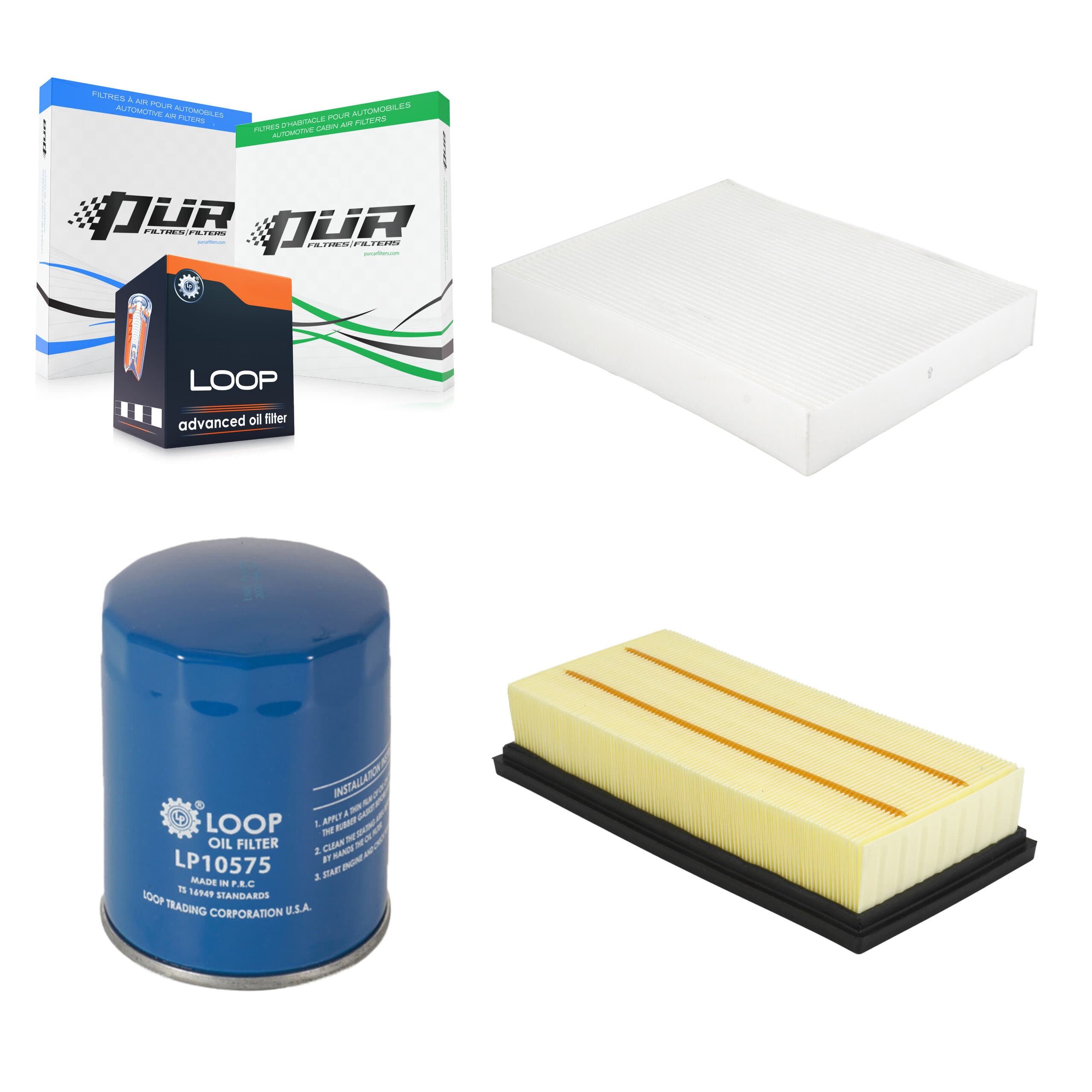 PUR - KFM-104156 - Cabin Air Filter Kits image 1