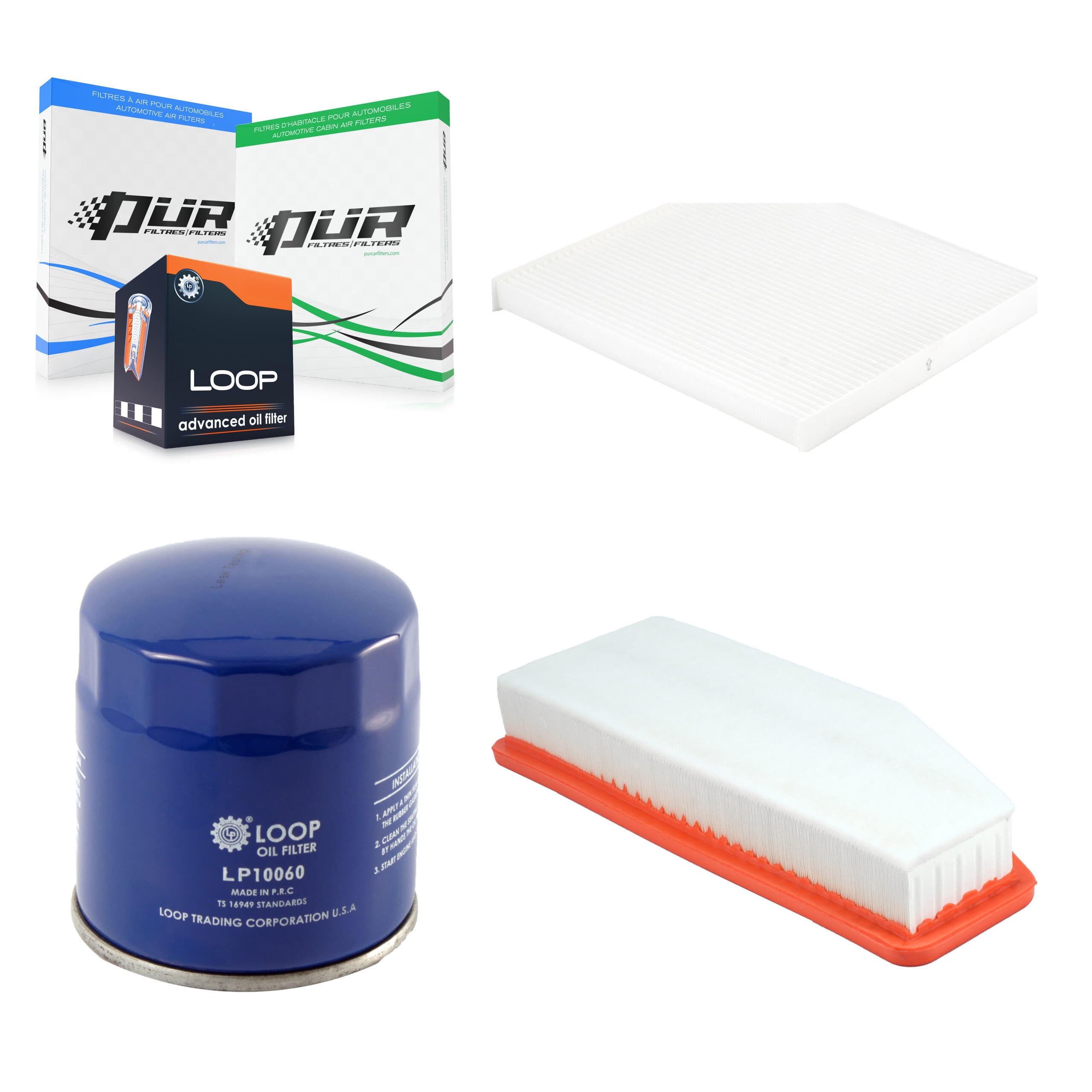 PUR - KFM-104175 - Cabin Air Filter Kits image 1