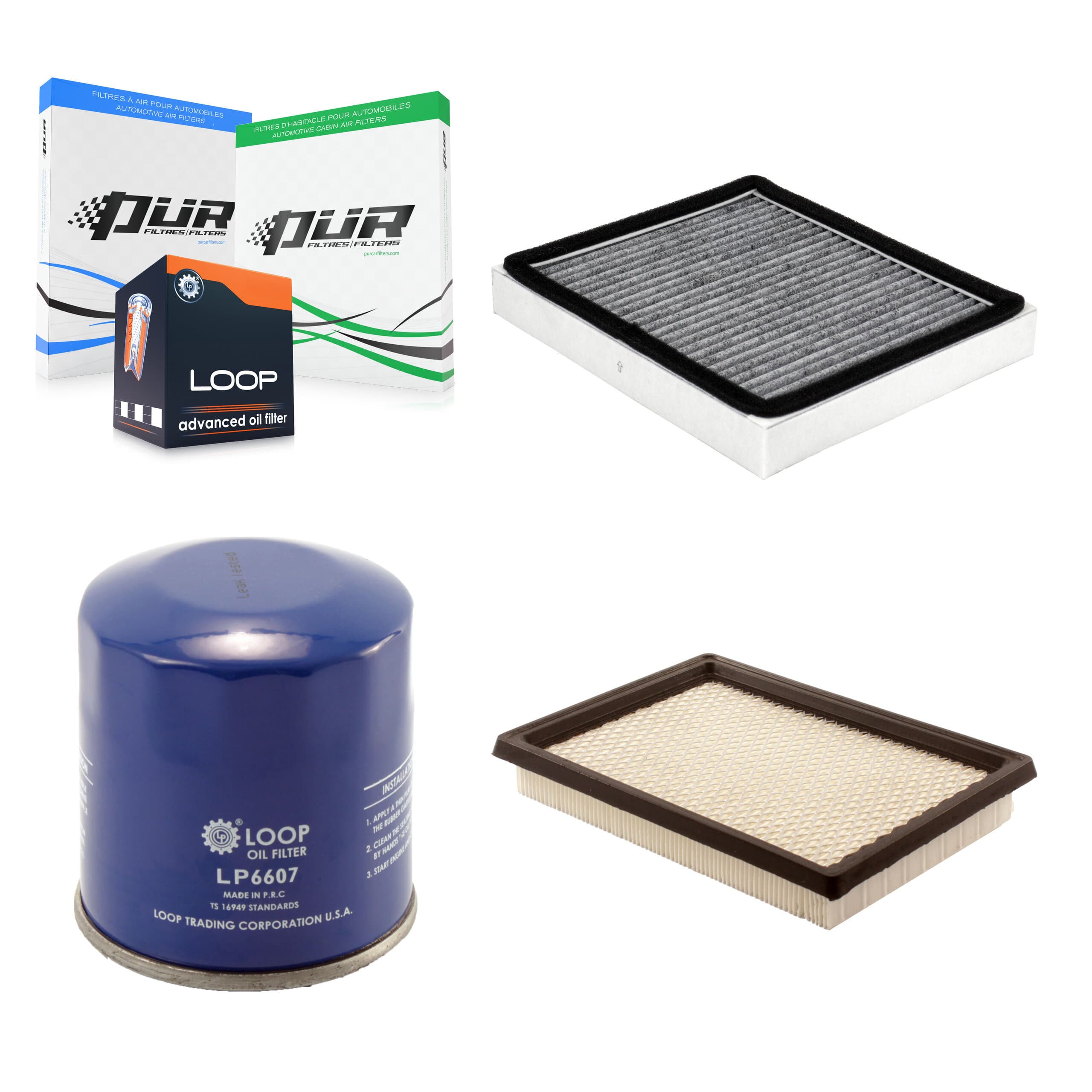 PUR - KFM-104180 - Cabin Air Filter Kits image 1