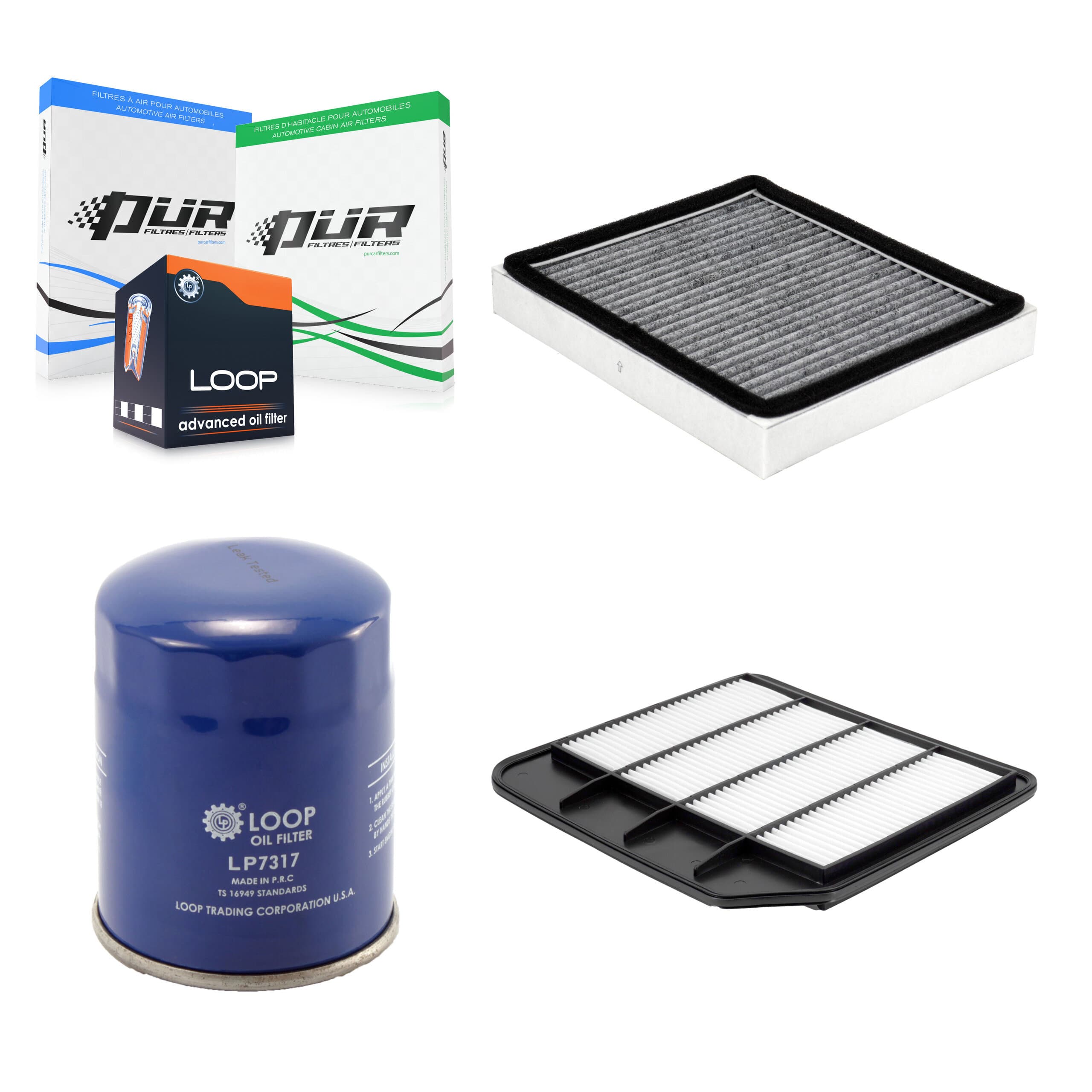 PUR - KFM-104182 - Cabin Air Filter Kits image 1