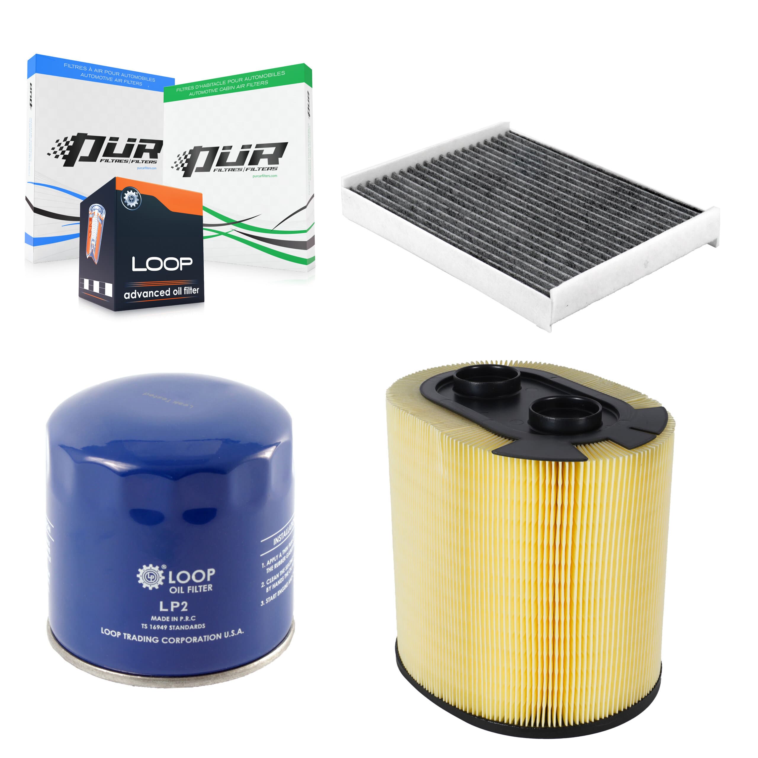 PUR - KFM-104187 - Cabin Air Filter Kits image 1