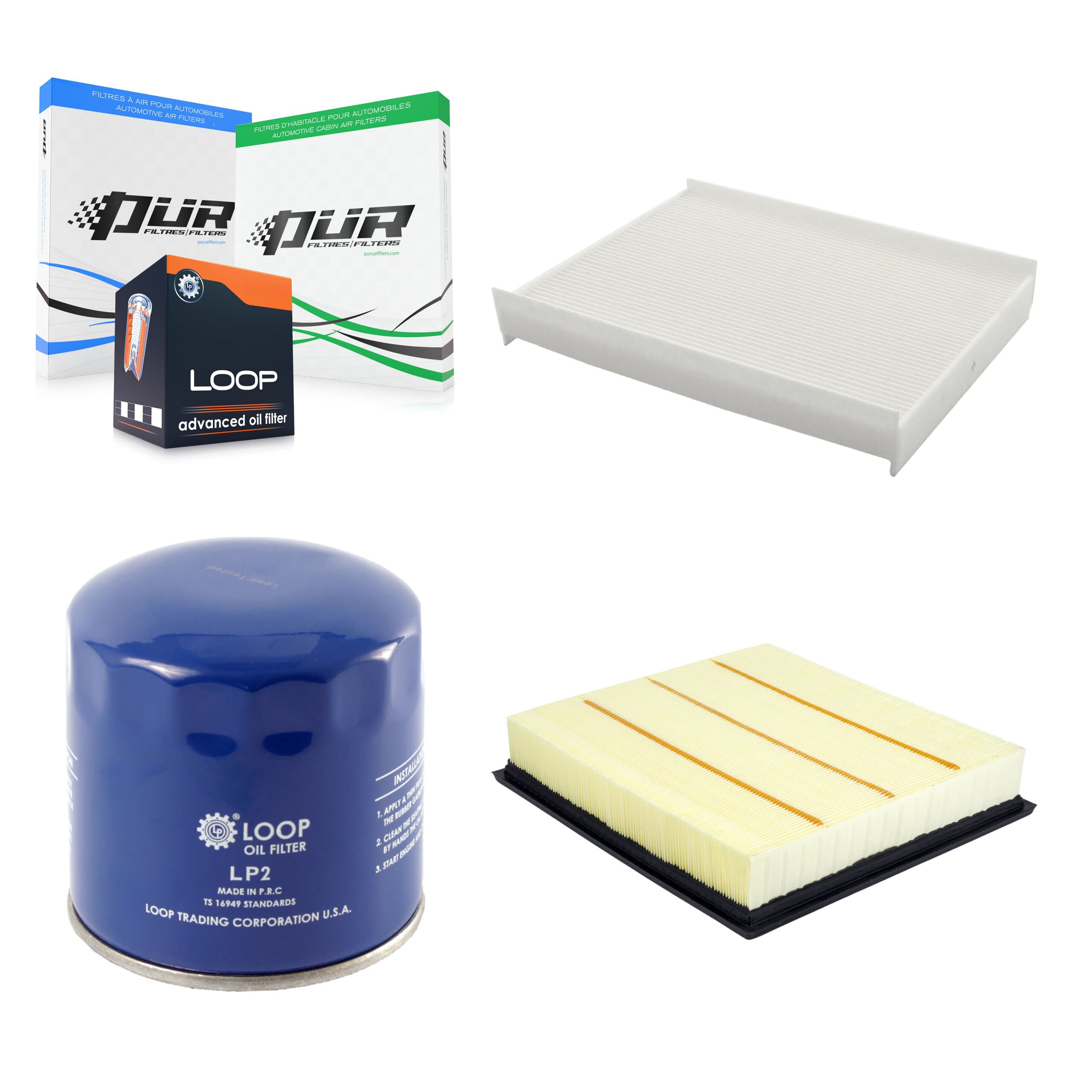 PUR - KFM-104189 - Cabin Air Filter Kits image 1