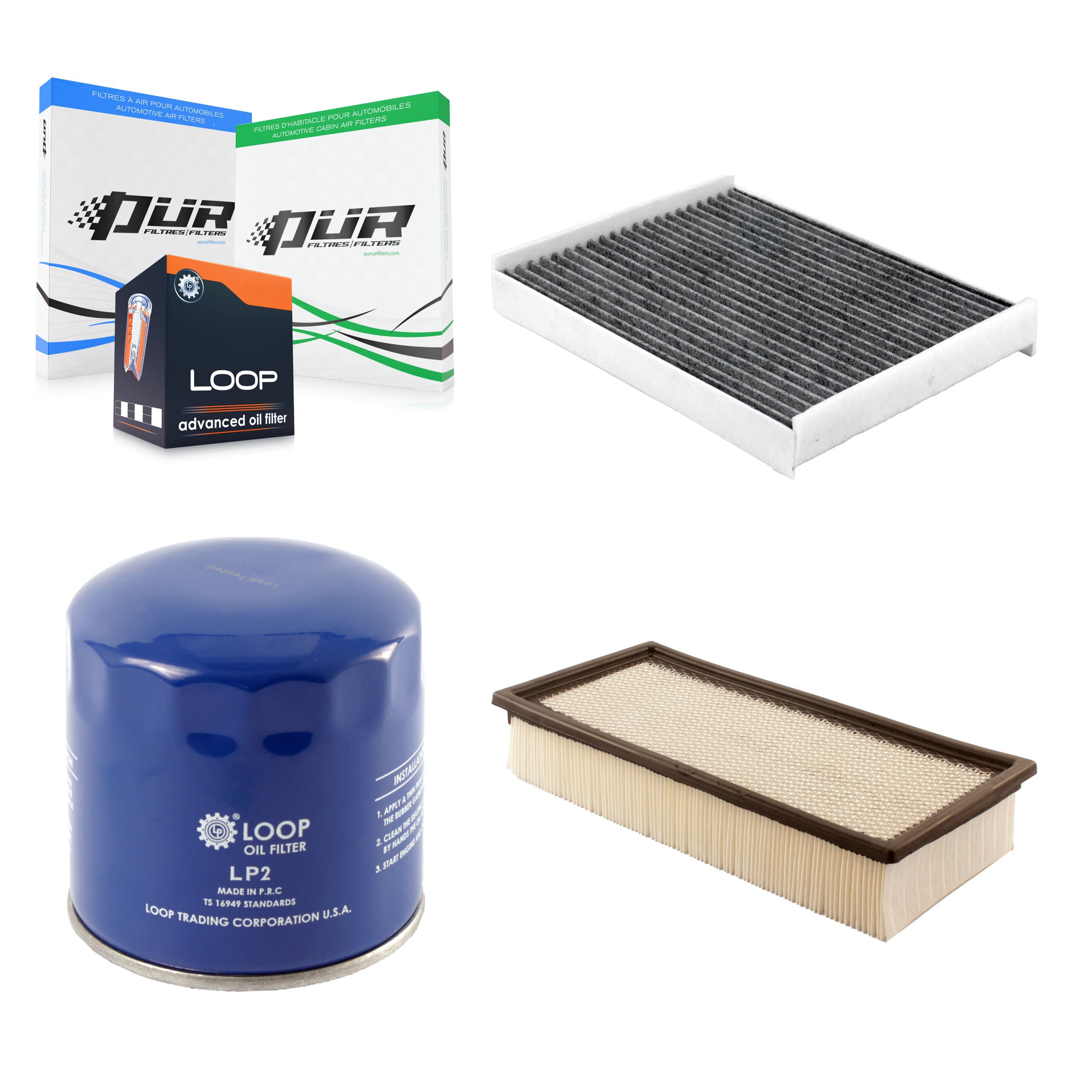 PUR - KFM-104192 - Cabin Air Filter Kits image 1