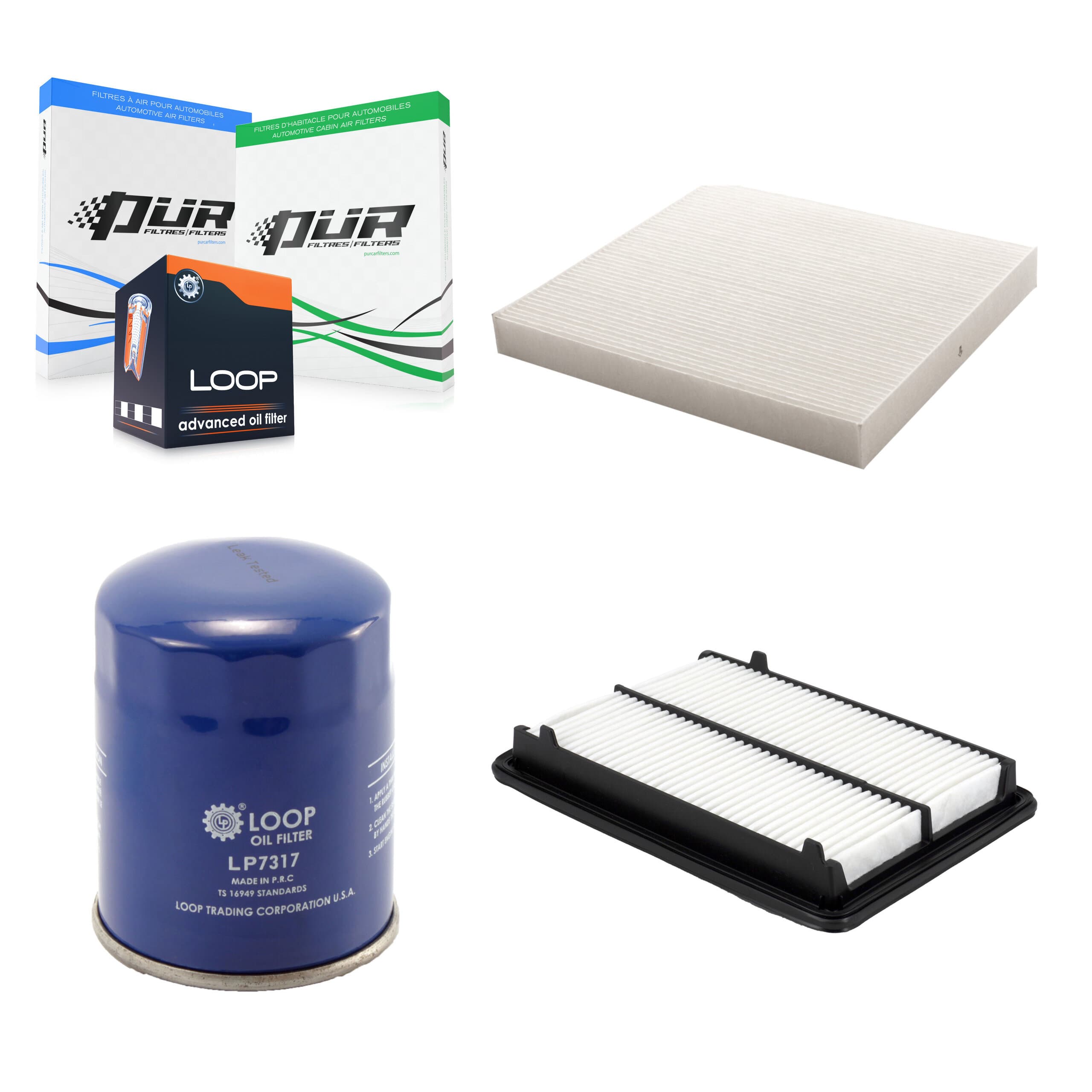 PUR - KFM-104195 - Cabin Air Filter Kits image 1
