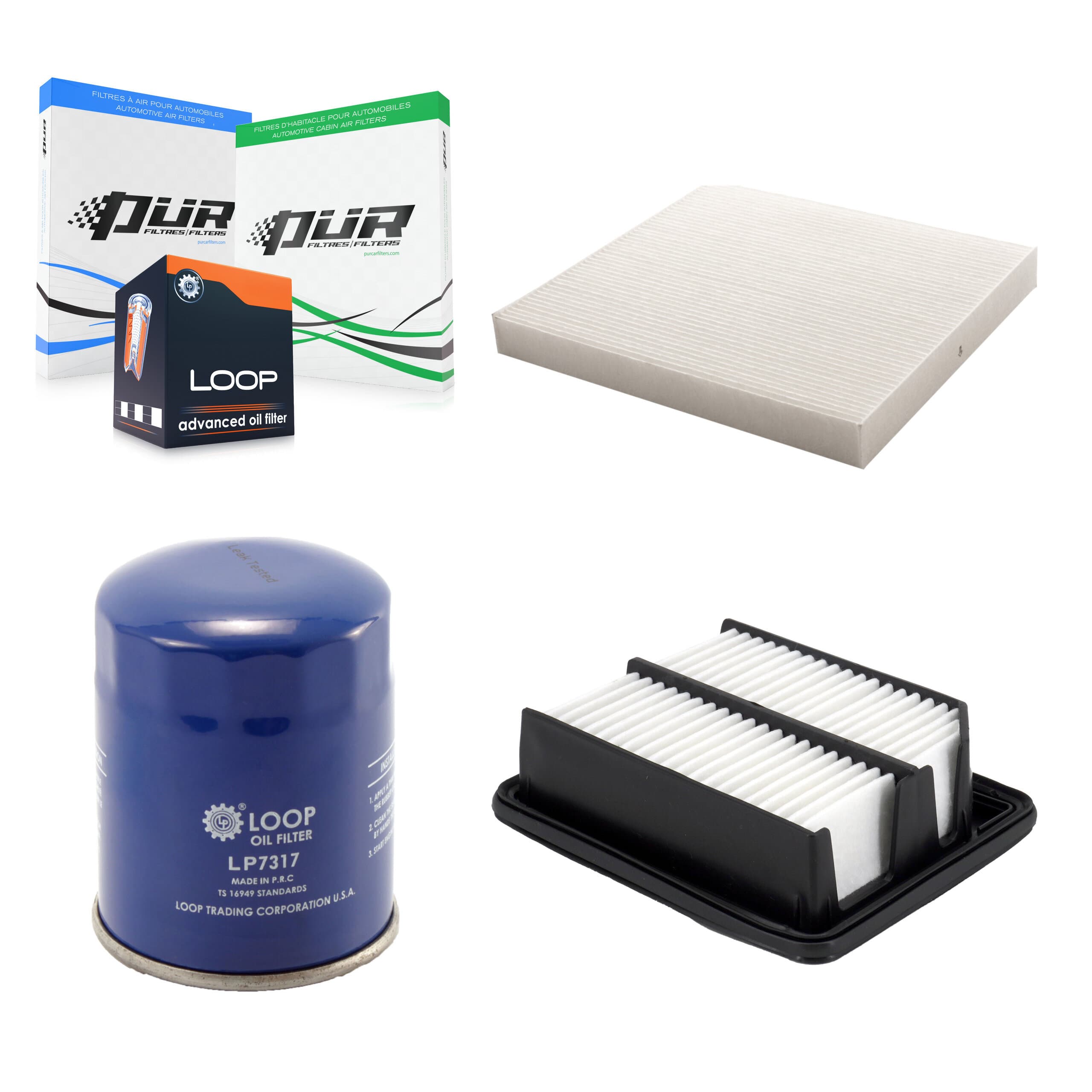 PUR - KFM-104196 - Cabin Air Filter Kits image 1