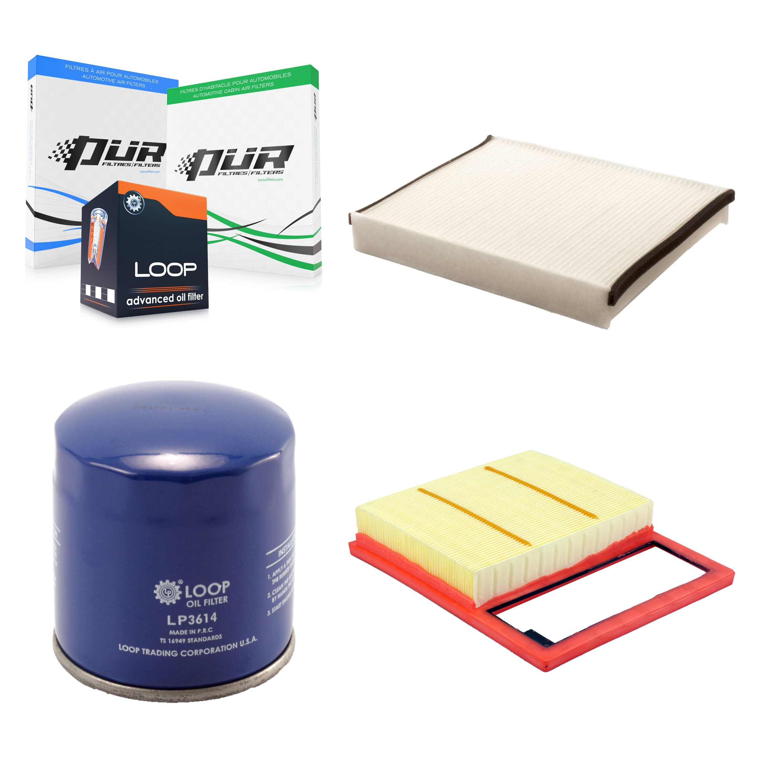 PUR - KFM-104205 - Cabin Air Filter Kits image 1