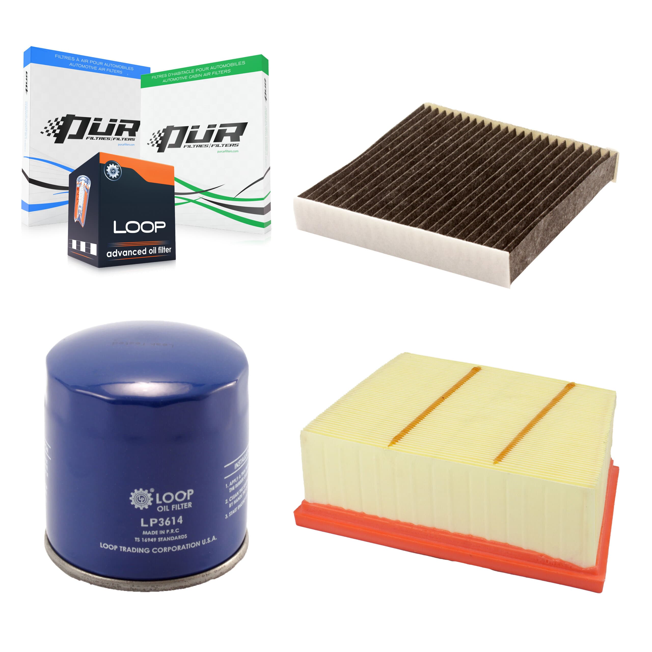 PUR - KFM-104207 - Cabin Air Filter Kits image 1