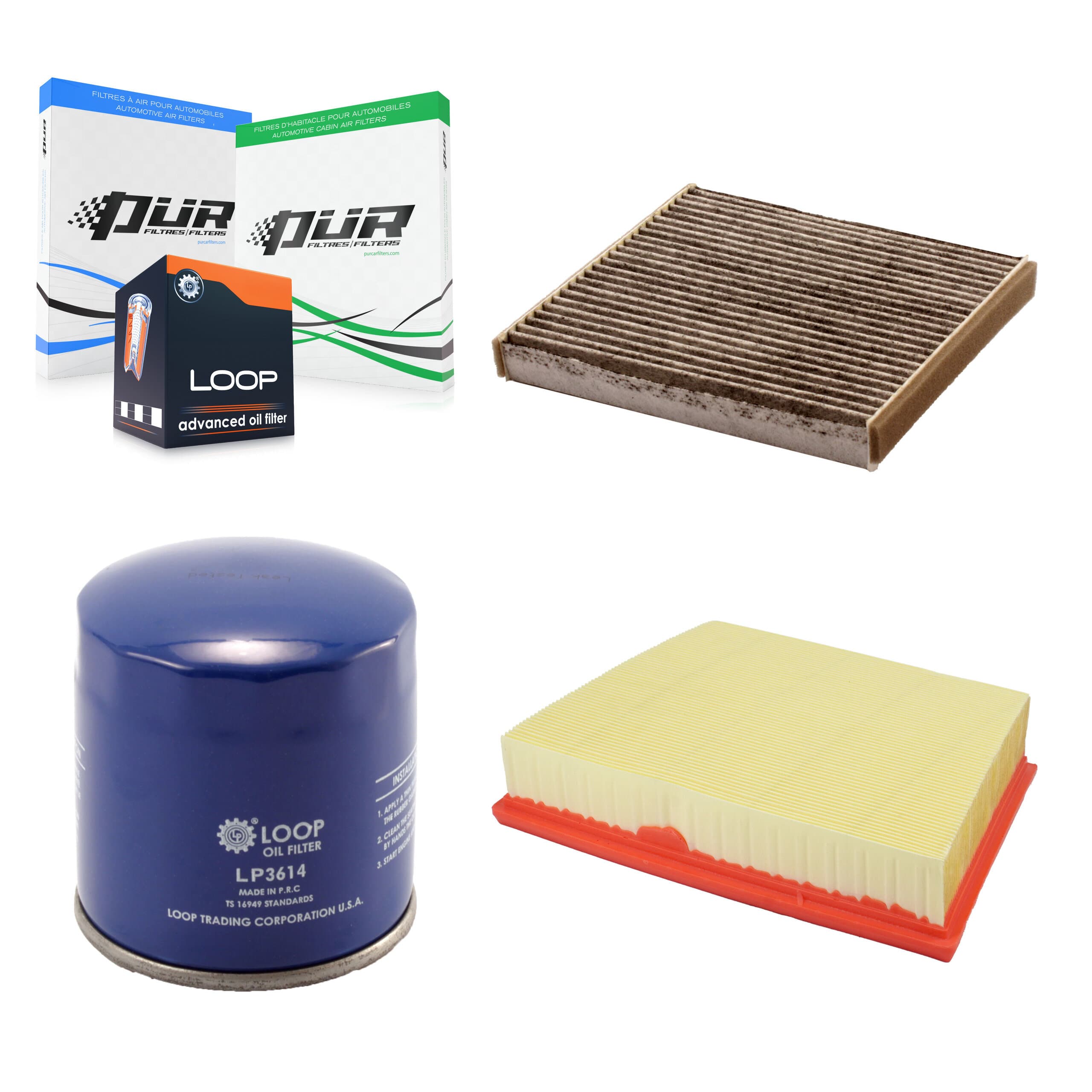 PUR - KFM-104210 - Cabin Air Filter Kits image 1