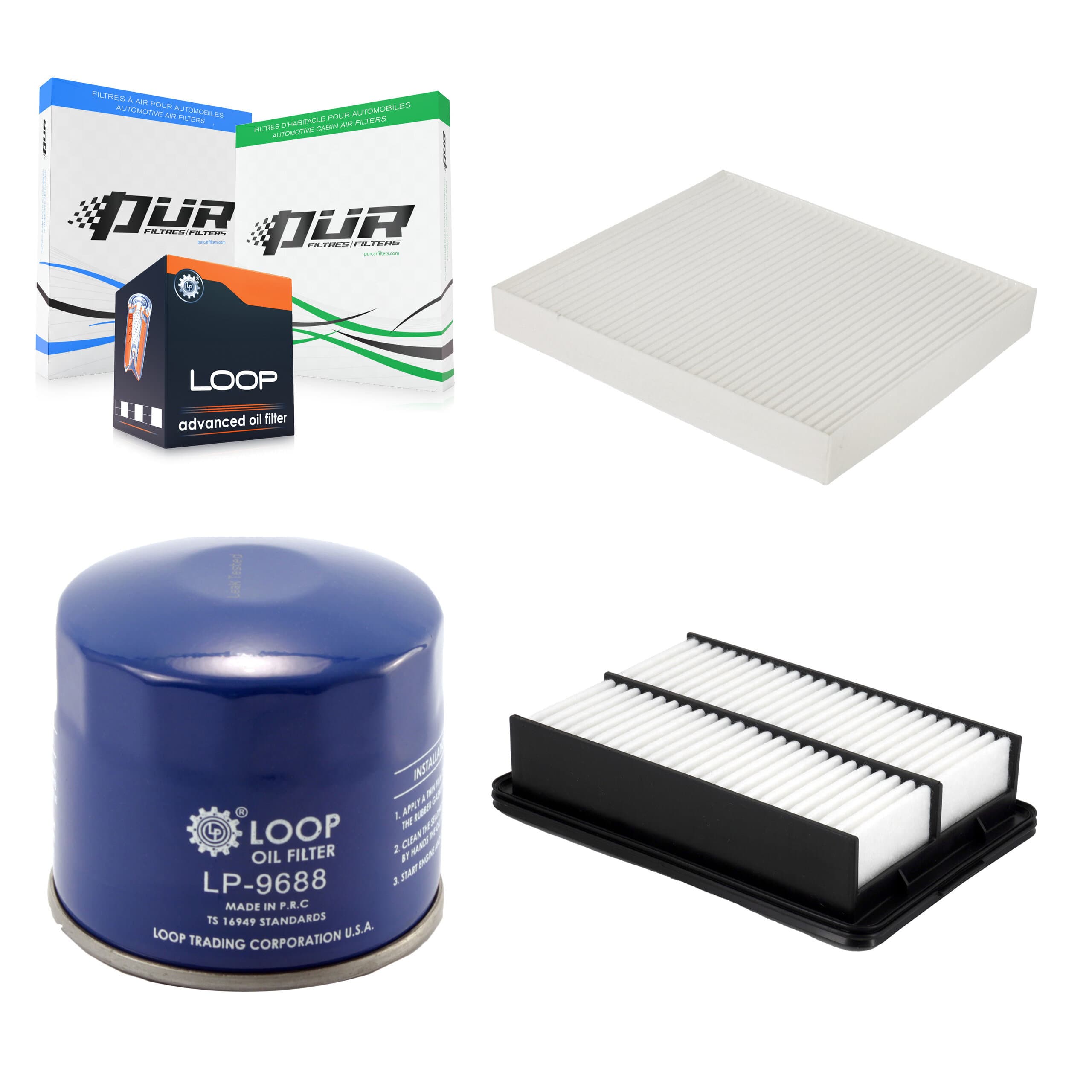 PUR - KFM-104213 - Cabin Air Filter Kits image 1