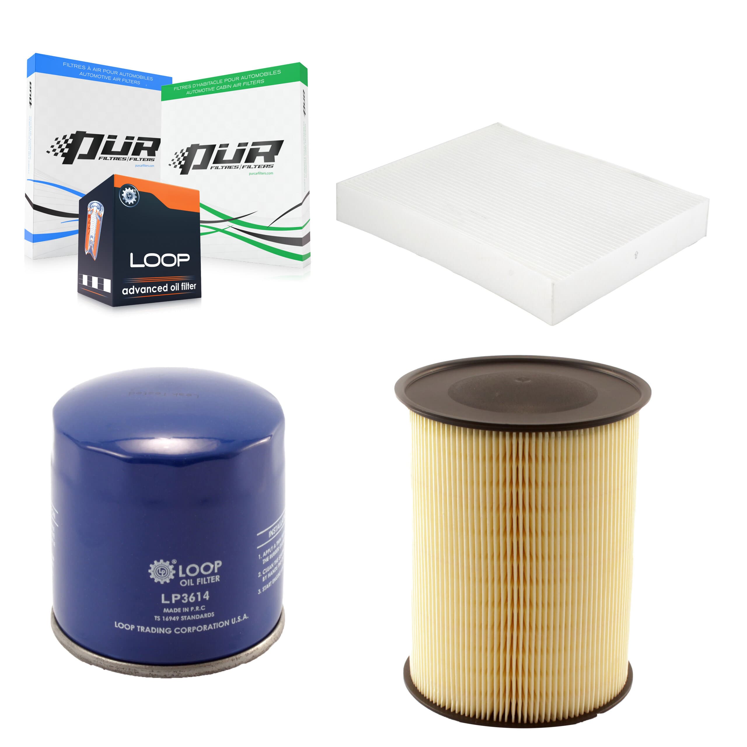 PUR - KFM-104715 - Cabin Air Filter Kits image 1