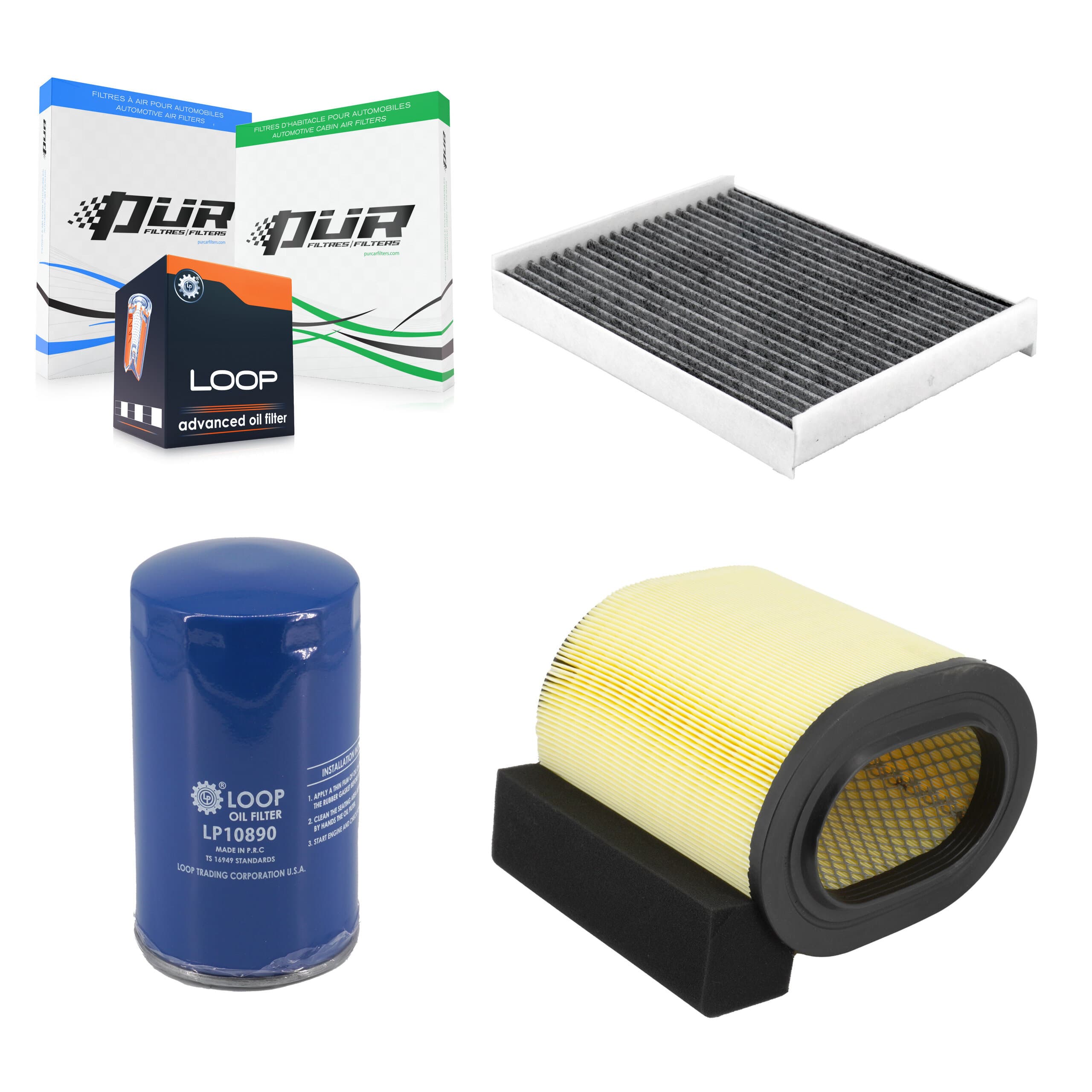 PUR - KFM-104717 - Cabin Air Filter Kits image 1