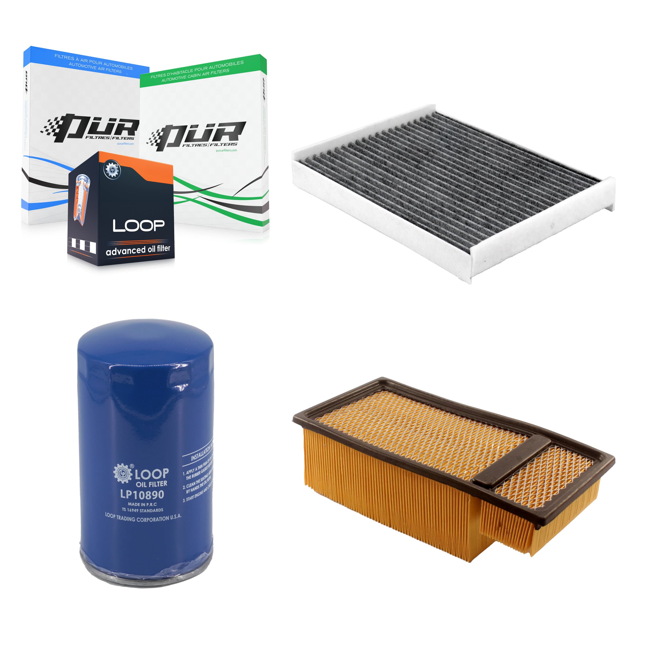 PUR - KFM-104719 - Cabin Air Filter Kits image 1