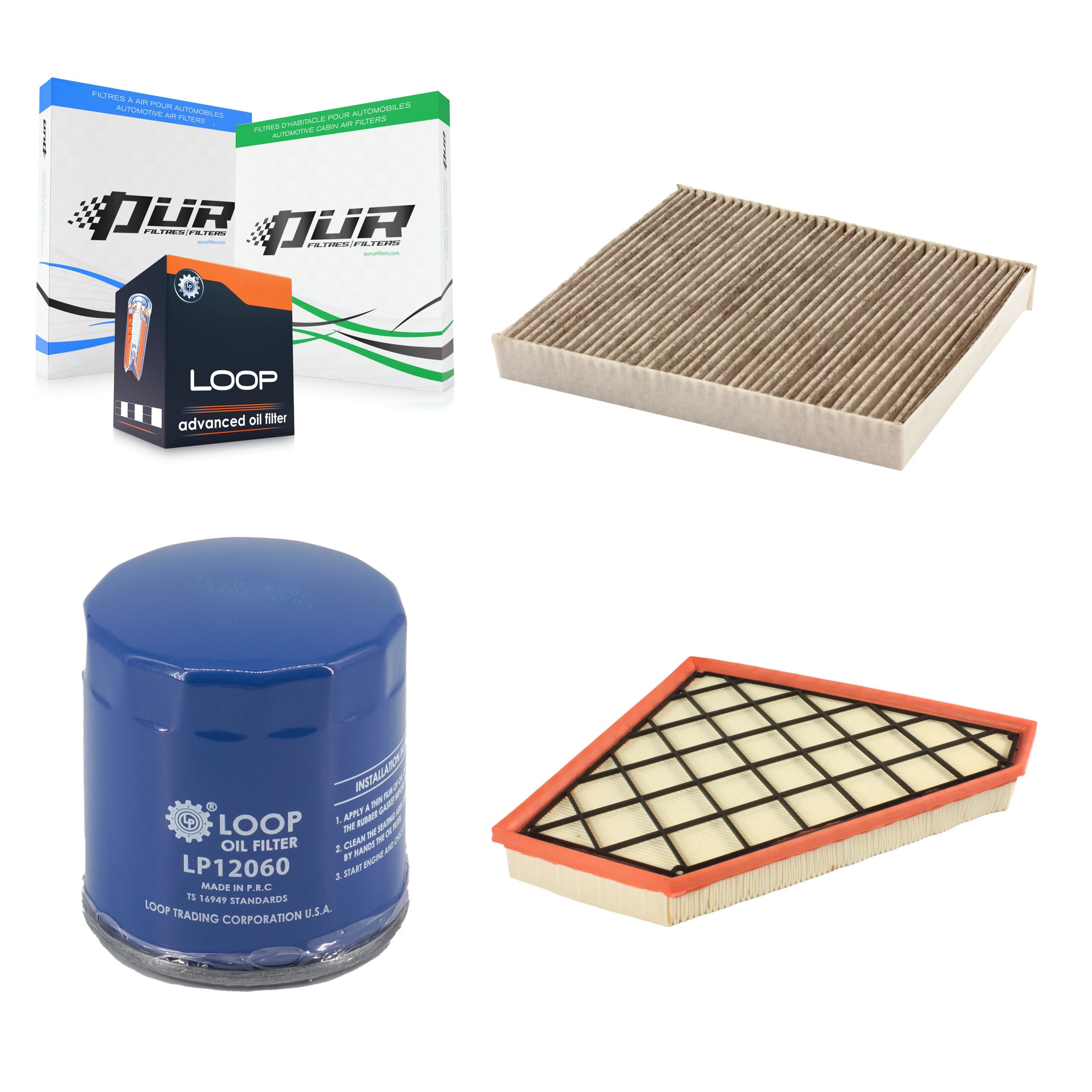 PUR - KFM-104729 - Cabin Air Filter Kits image 1