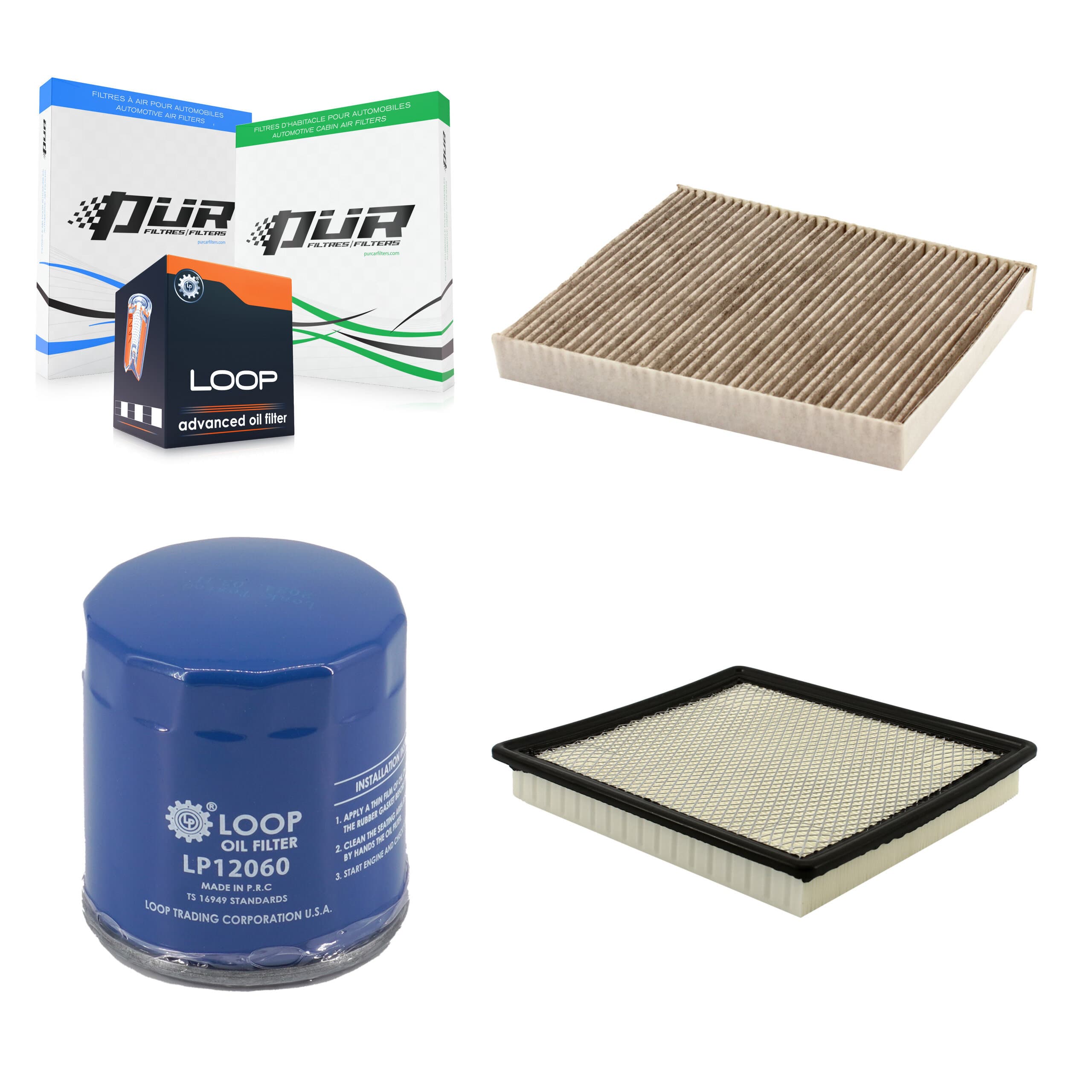 PUR - KFM-104730 - Cabin Air Filter Kits image 1
