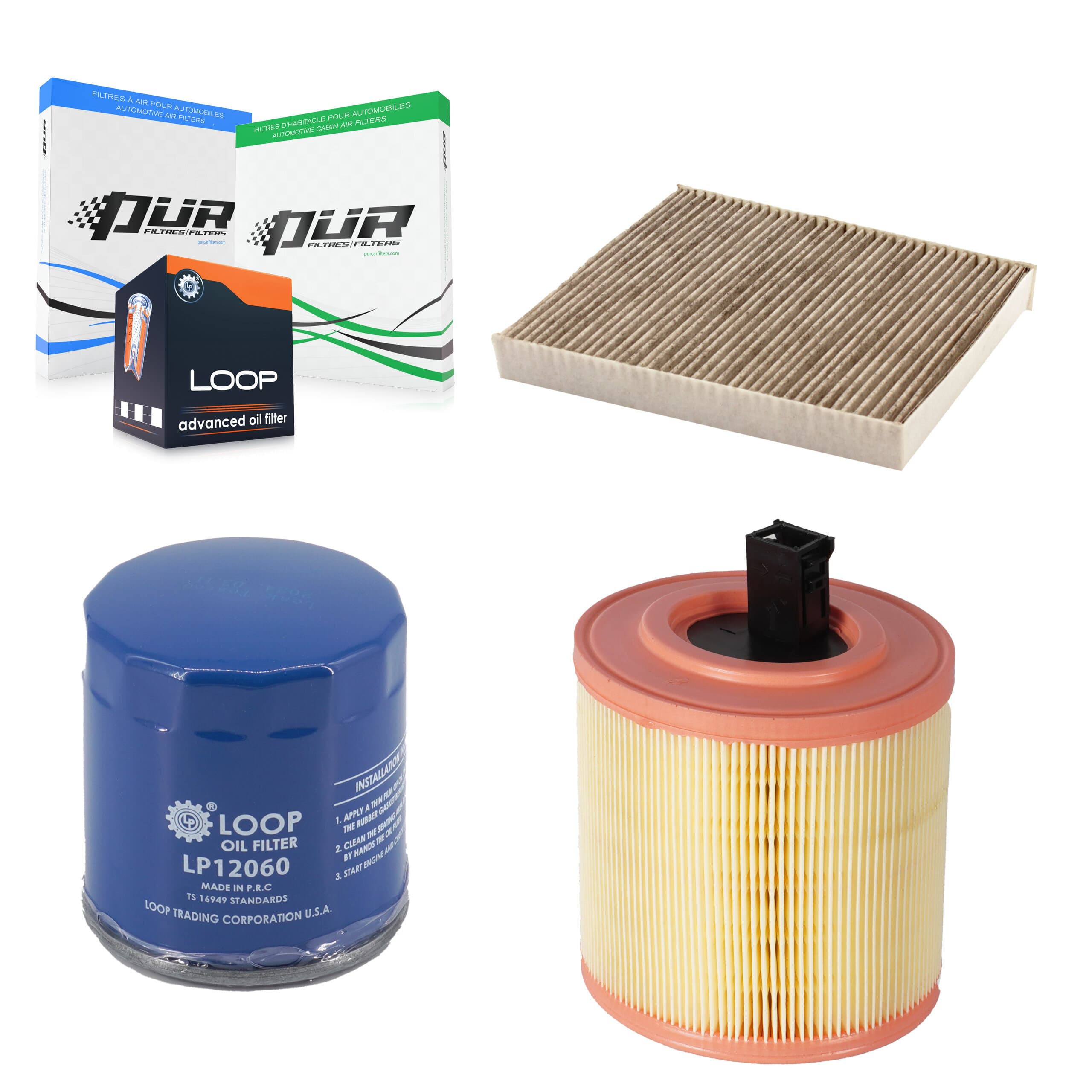 PUR - KFM-104735 - Cabin Air Filter Kits image 1