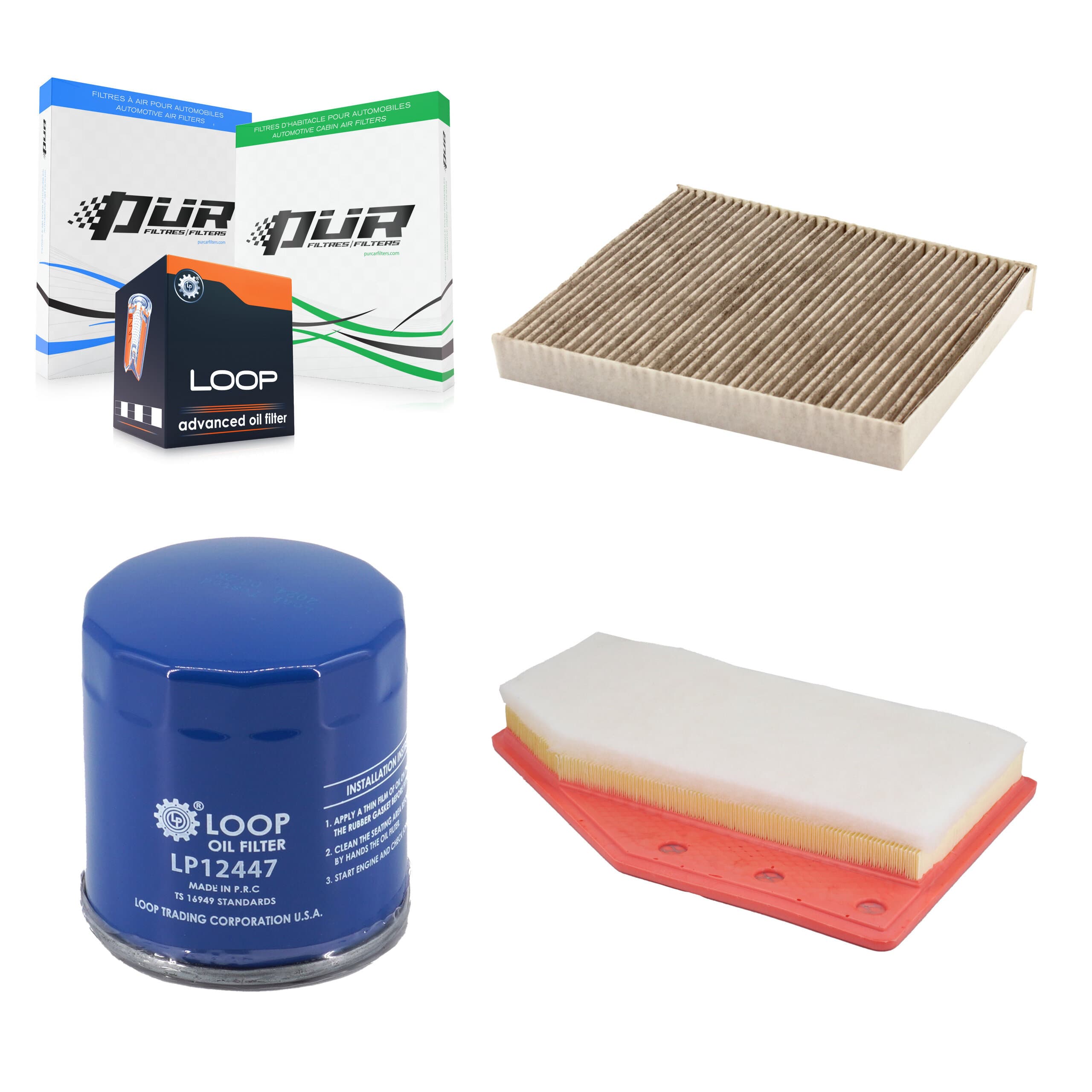 PUR - KFM-104743 - Cabin Air Filter Kits image 1
