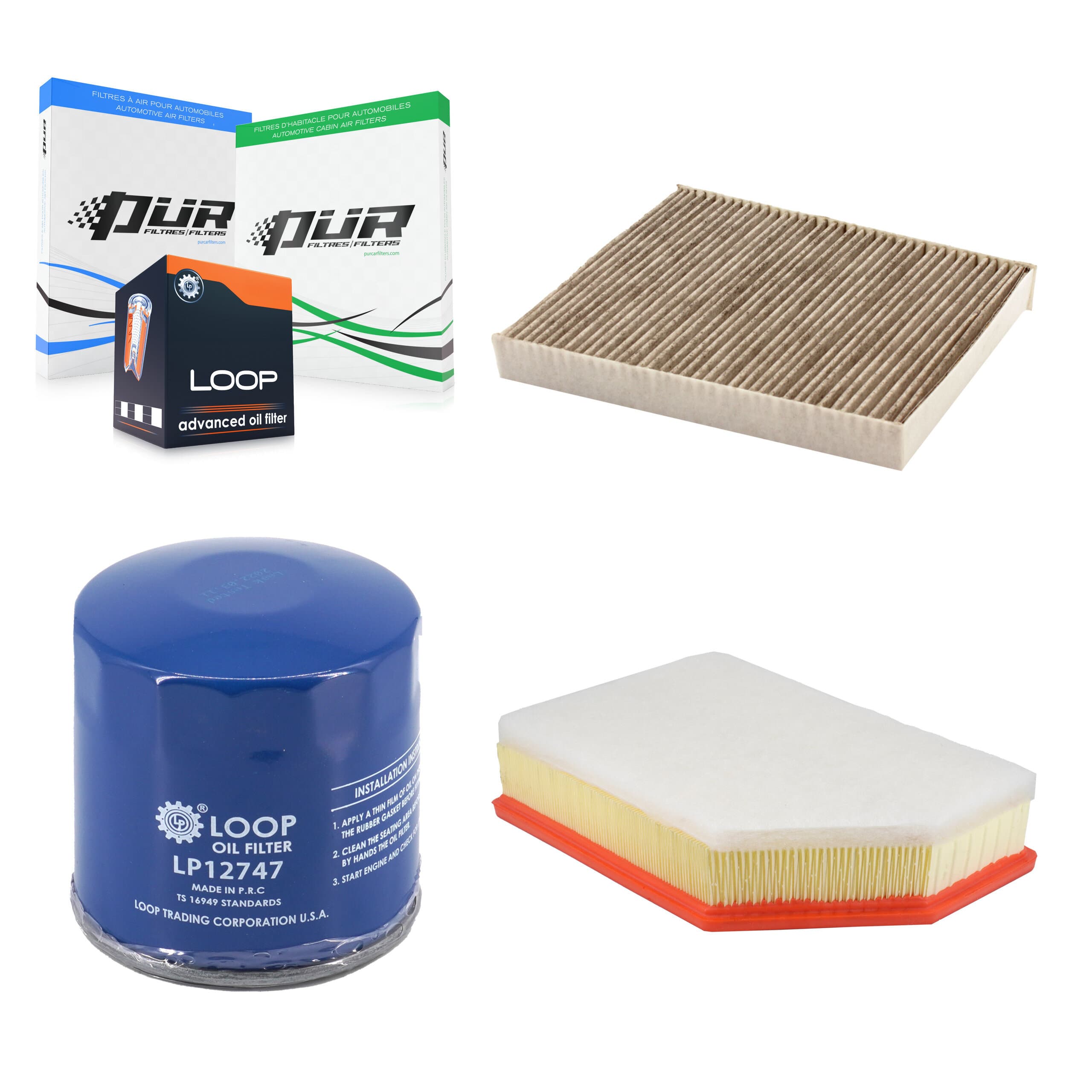 PUR - KFM-104745 - Cabin Air Filter Kits image 1