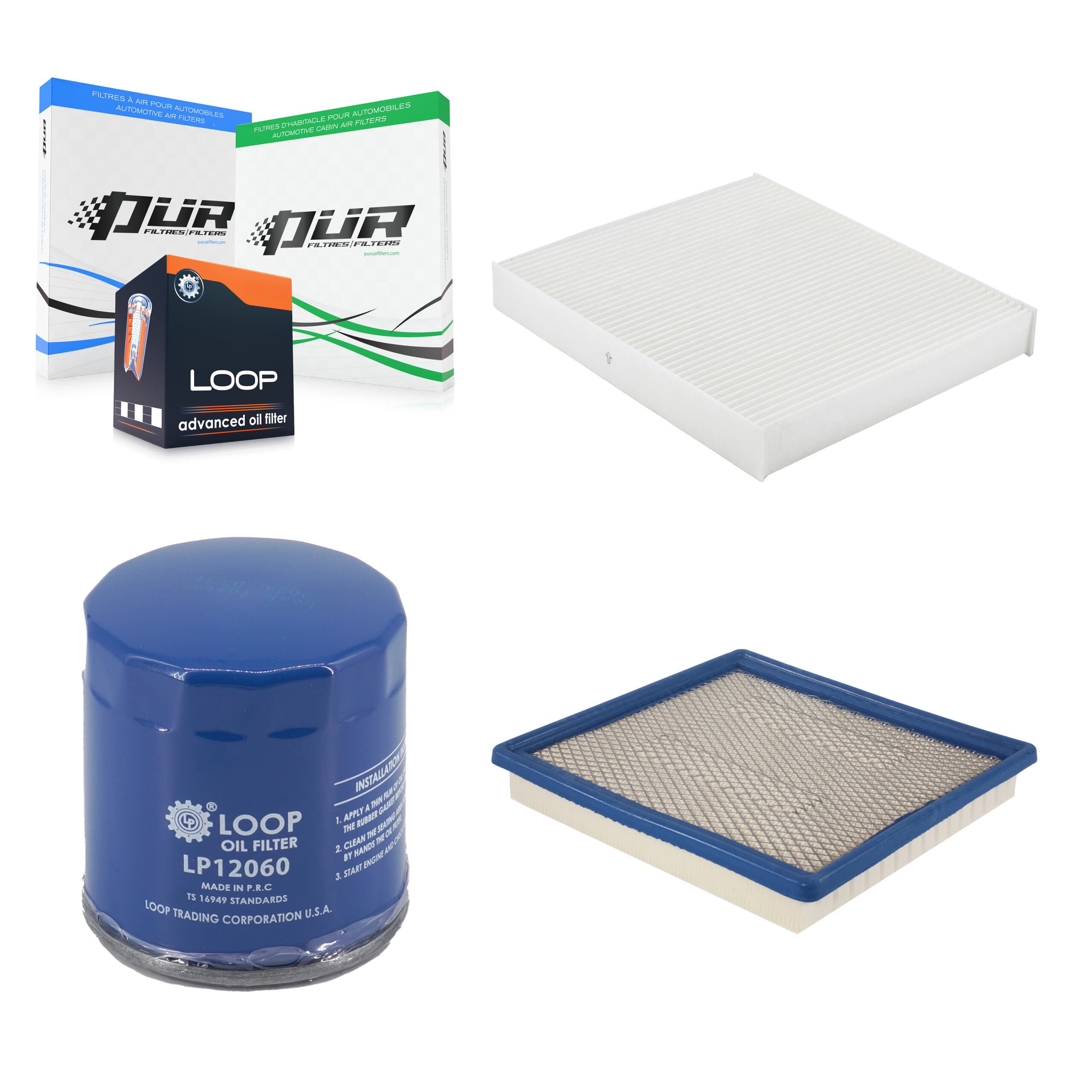 PUR - KFM-104752 - Cabin Air Filter Kits image 1