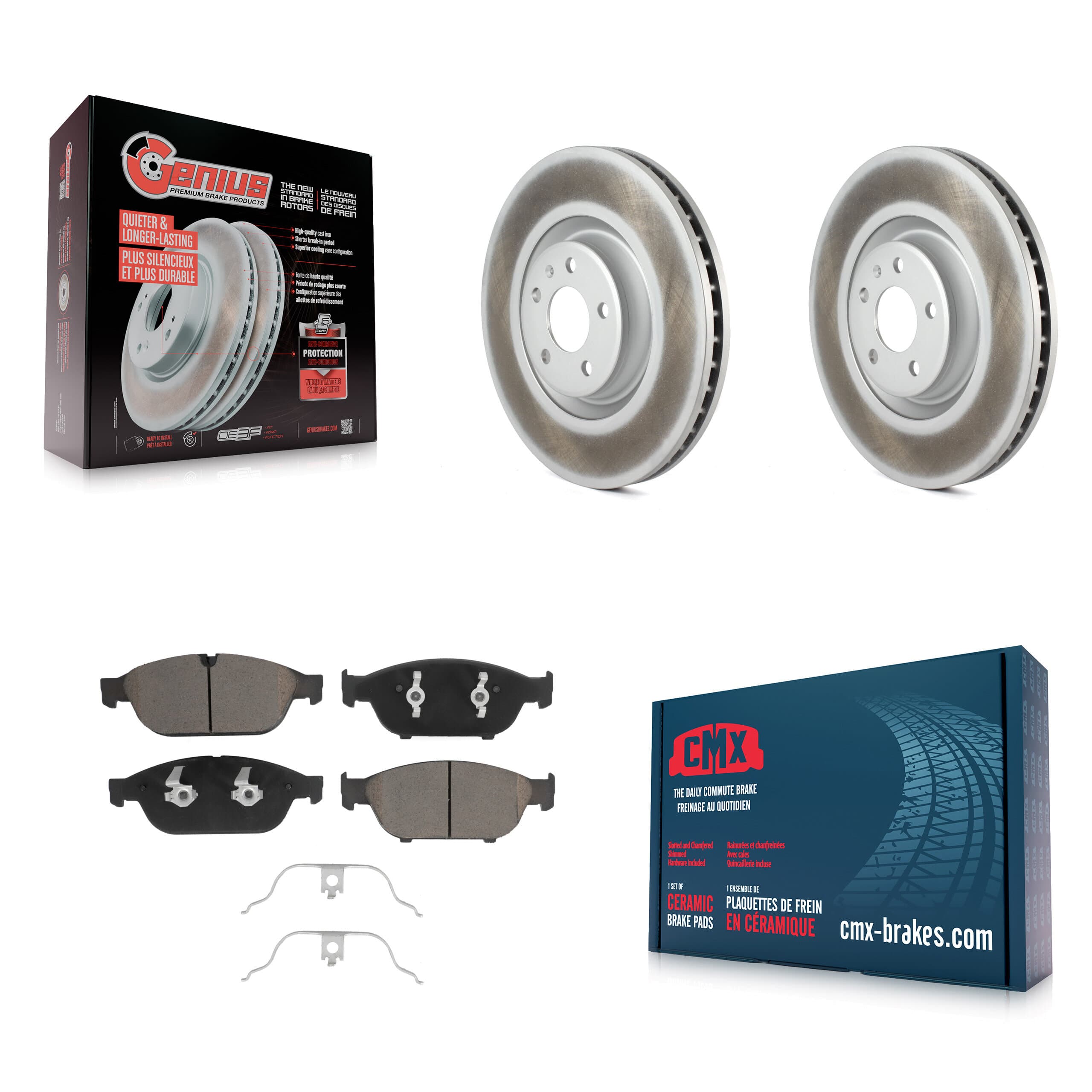 Transit Auto - KGC-100041 - Front Disc Brake Kits image 1