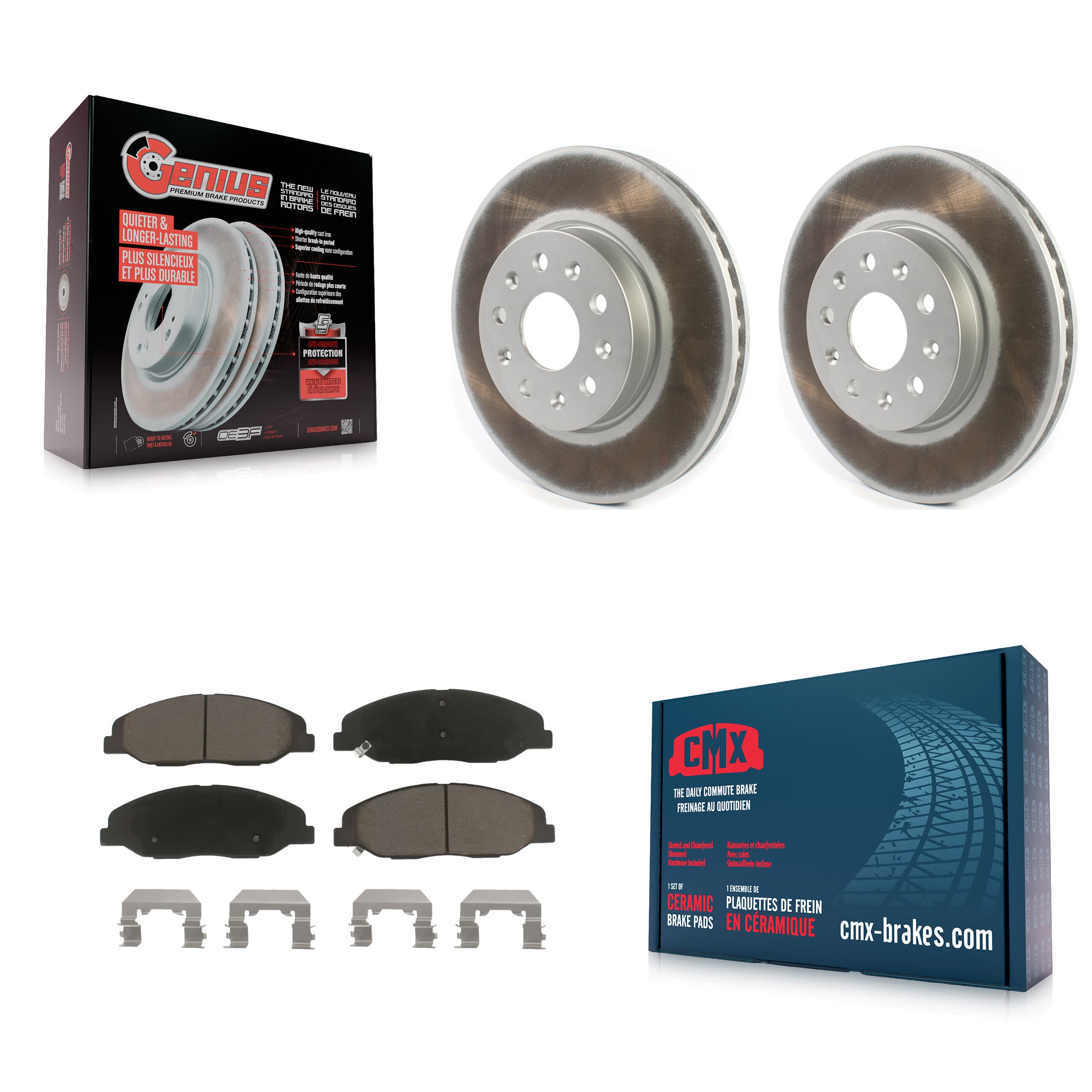 Transit Auto - KGC-100049 - Front Disc Brake Kits image 1