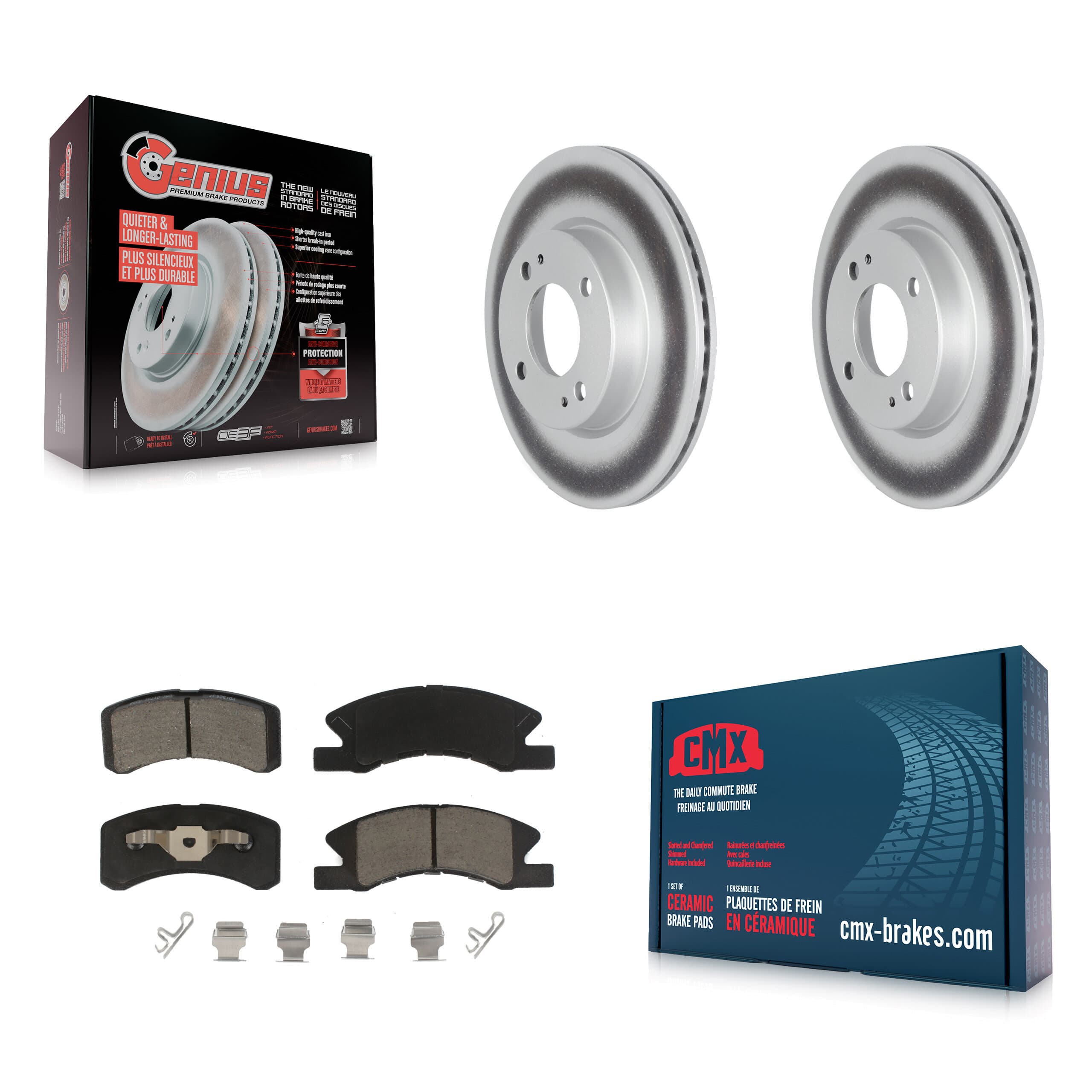 Transit Auto - KGC-100070 - Front Disc Brake Kits image 1