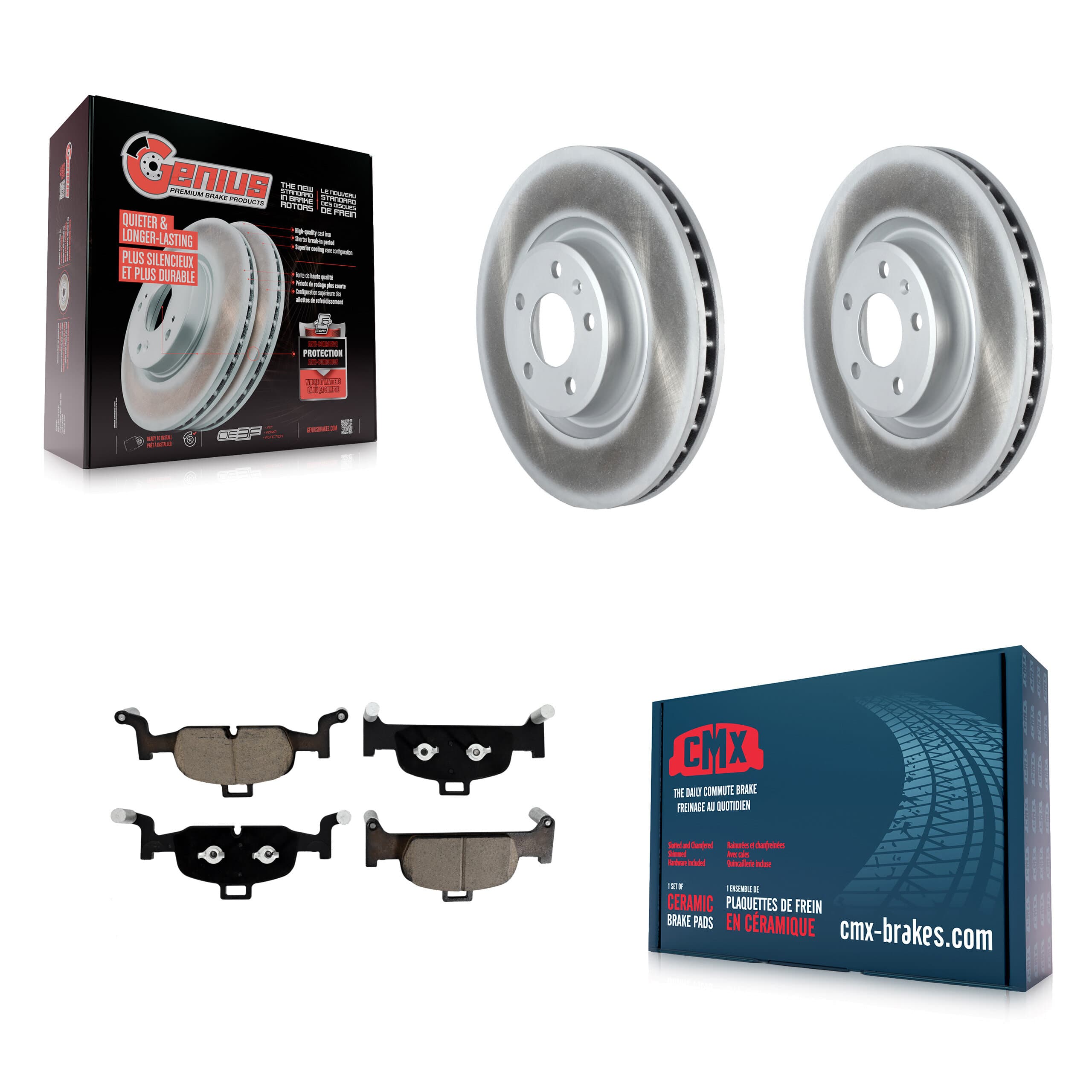 Transit Auto - KGC-100077 - Front Disc Brake Kits image 1