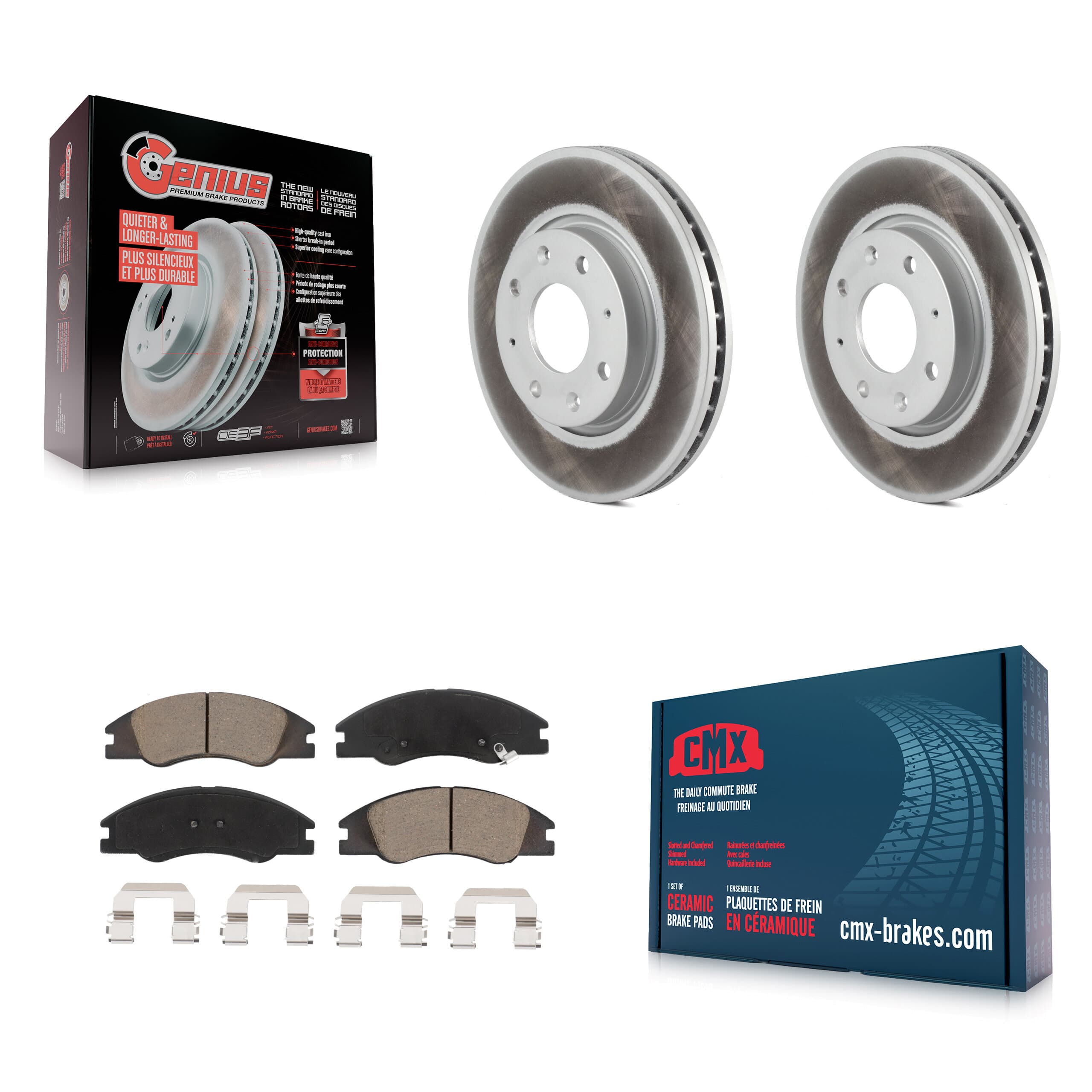 Transit Auto - KGC-100111 - Front Disc Brake Kits image 1