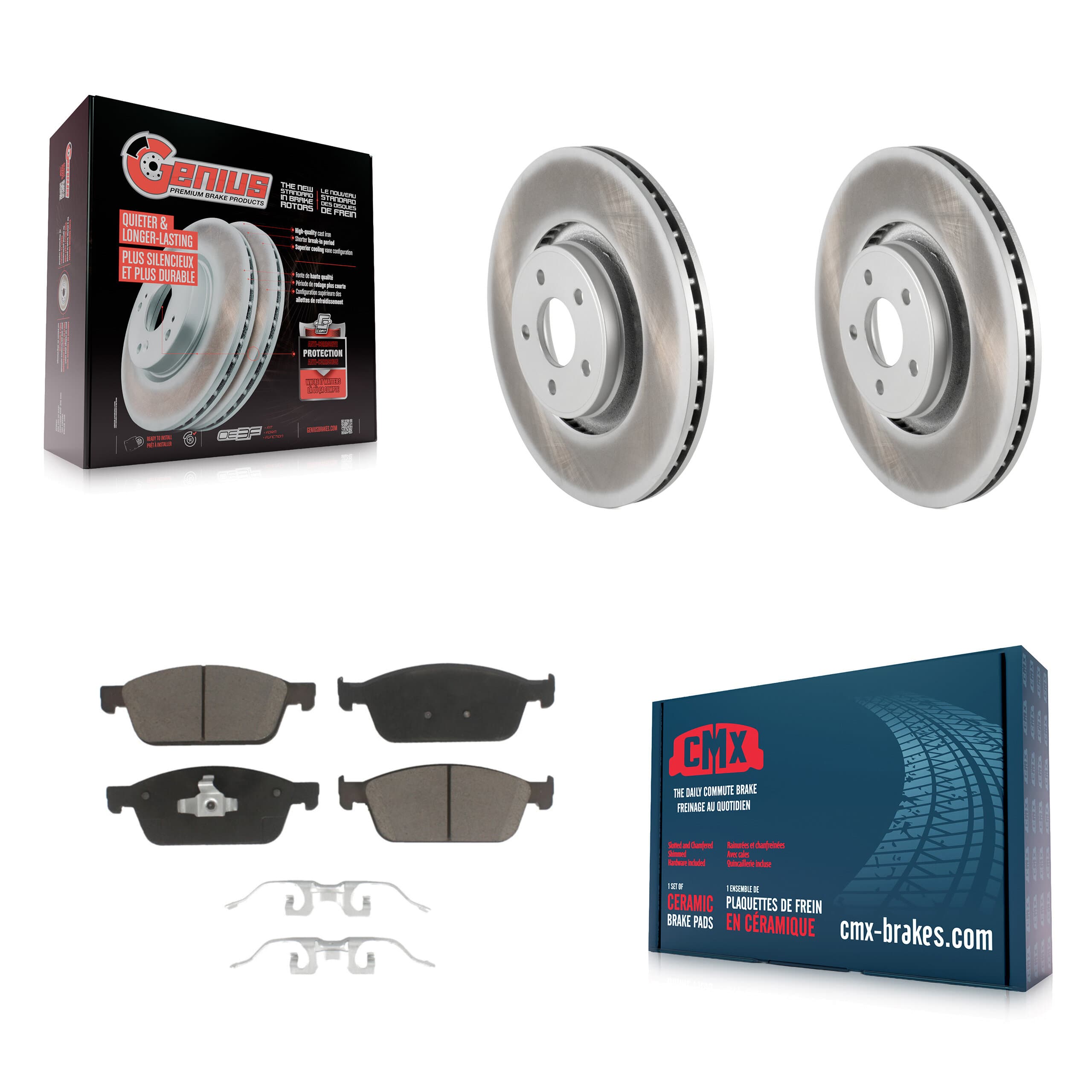 Transit Auto - KGC-100114 - Front Disc Brake Kits image 1