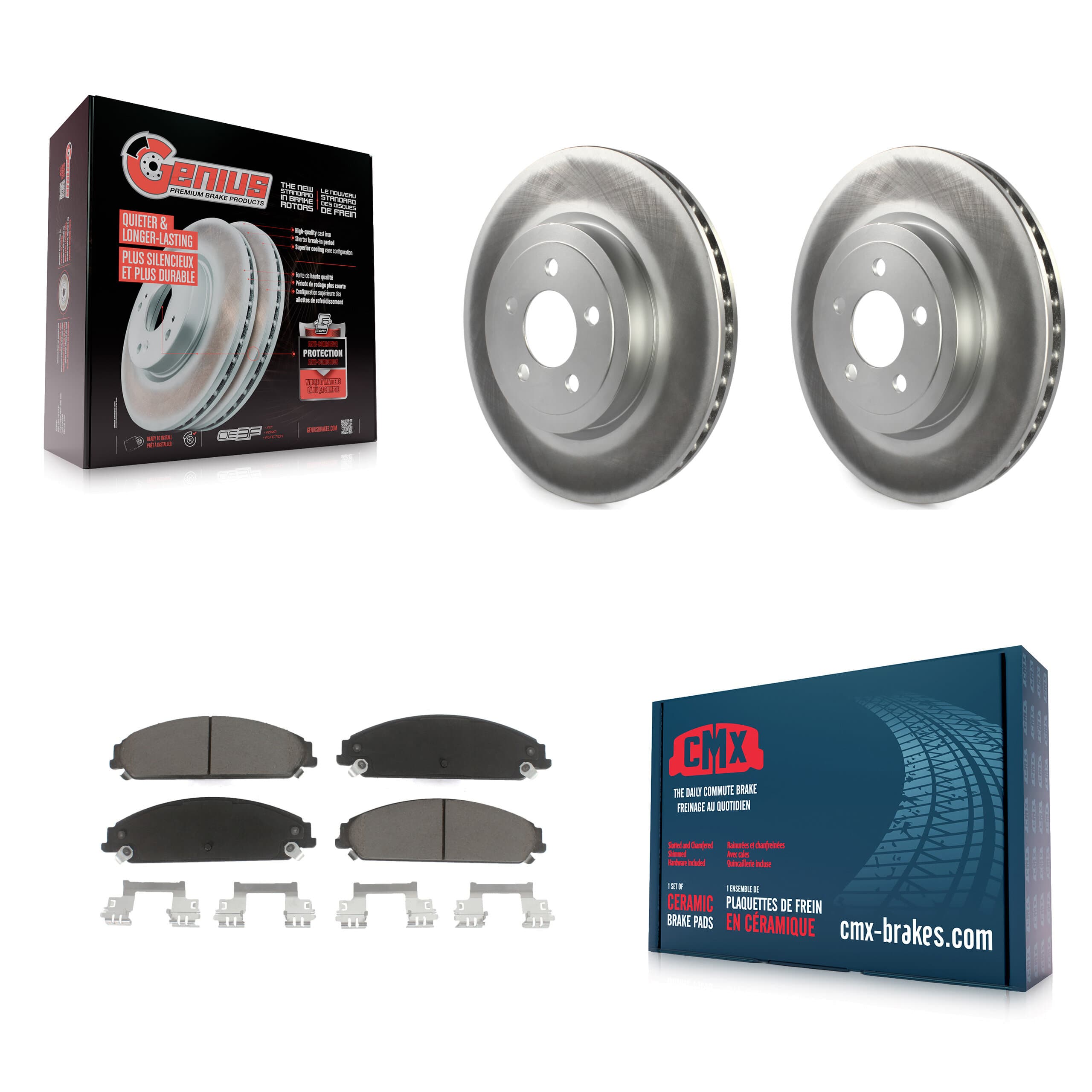 Transit Auto - KGC-100127 - Front Disc Brake Kits image 1