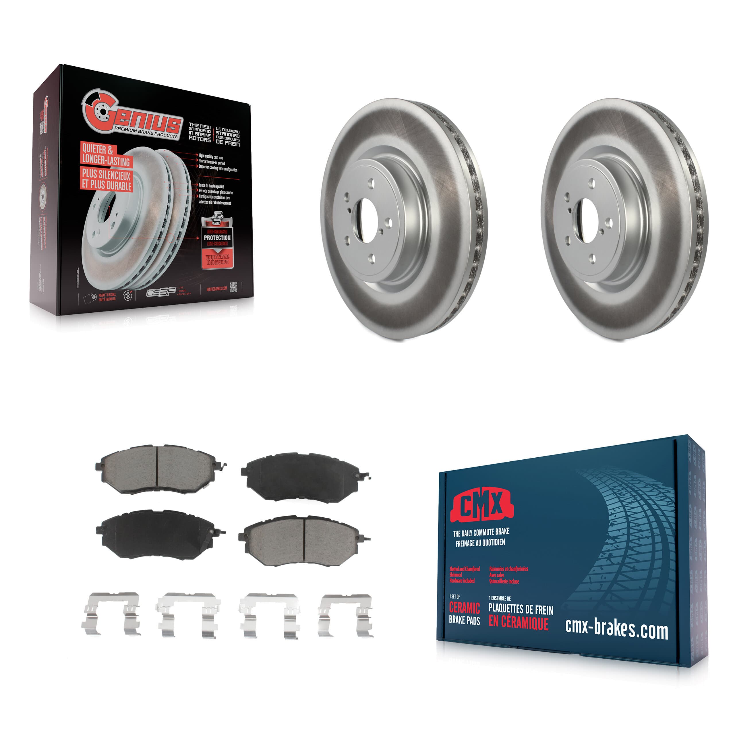 Transit Auto - KGC-100139 - Front Disc Brake Kits image 1