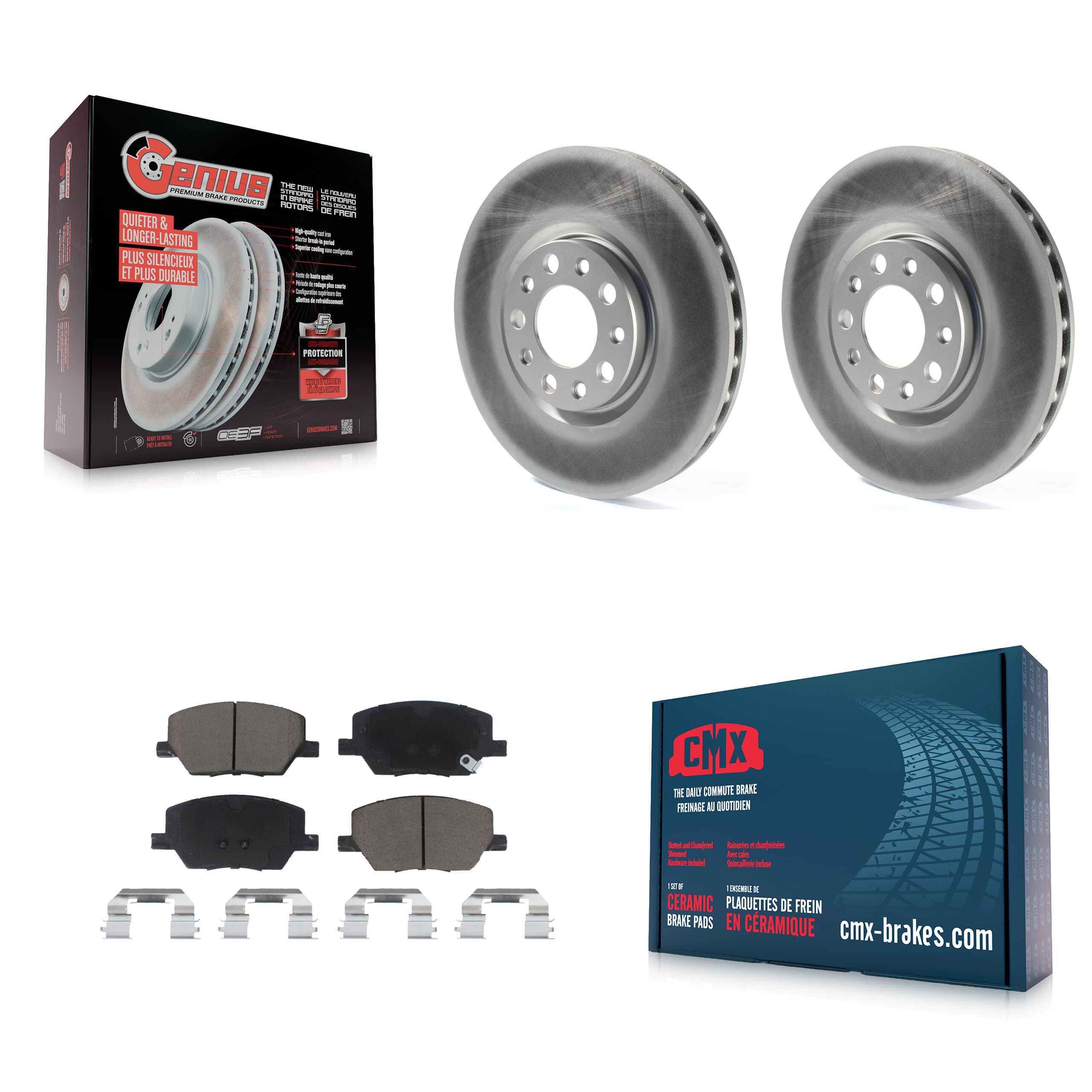 Transit Auto - KGC-100147 - Front Disc Brake Kits image 1