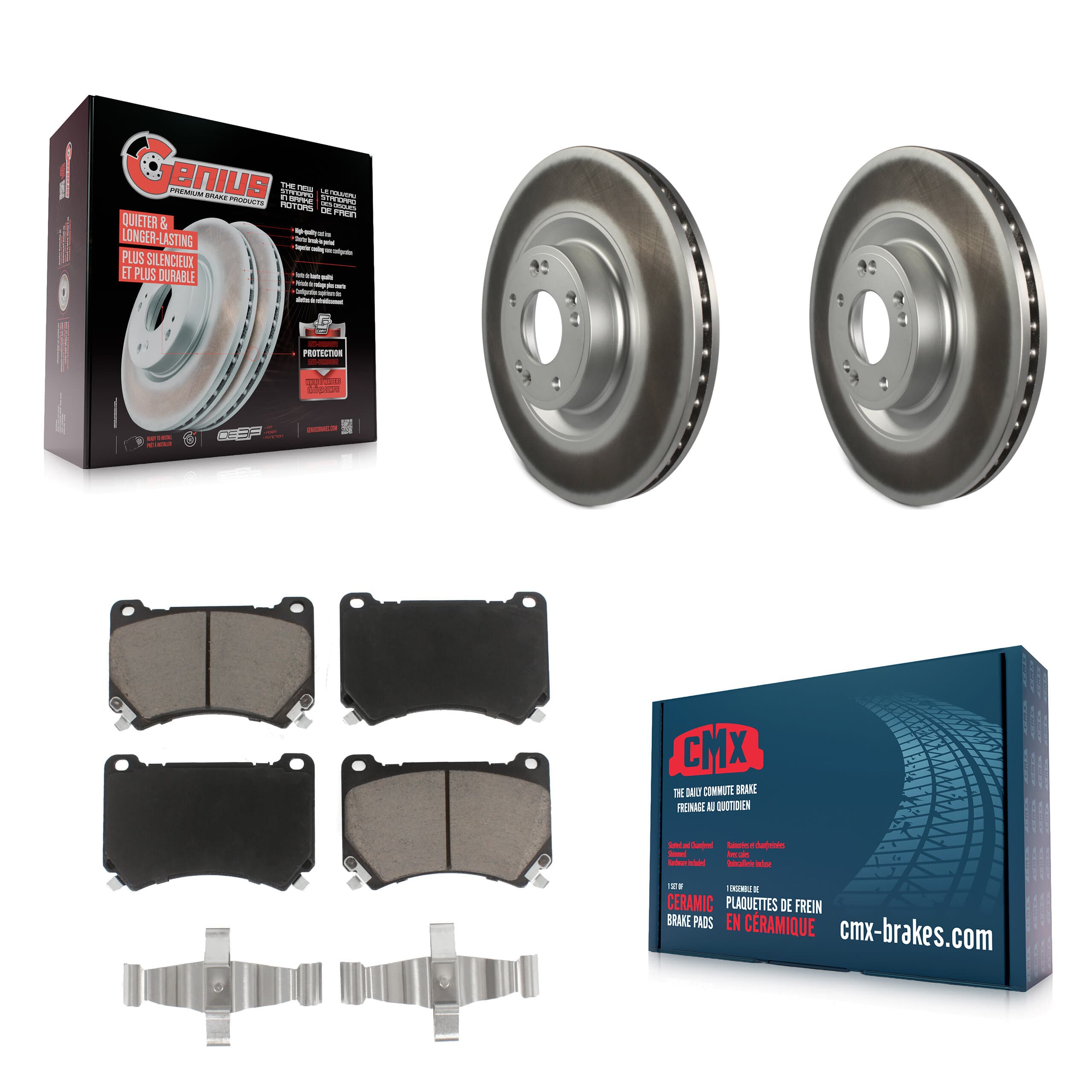 Transit Auto - KGC-100154 - Front Disc Brake Kits image 1