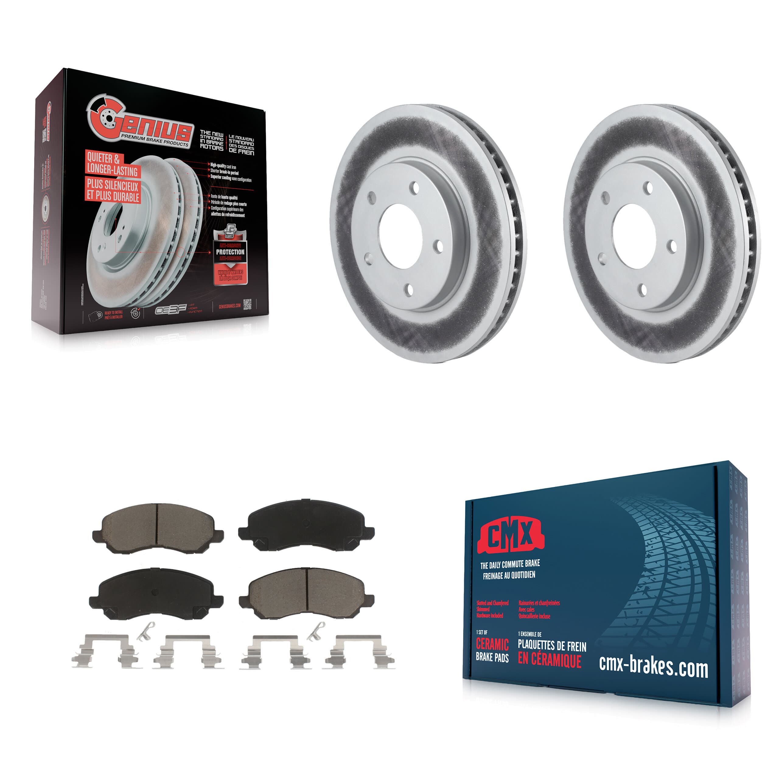 Transit Auto - KGC-100166 - Front Disc Brake Kits image 1
