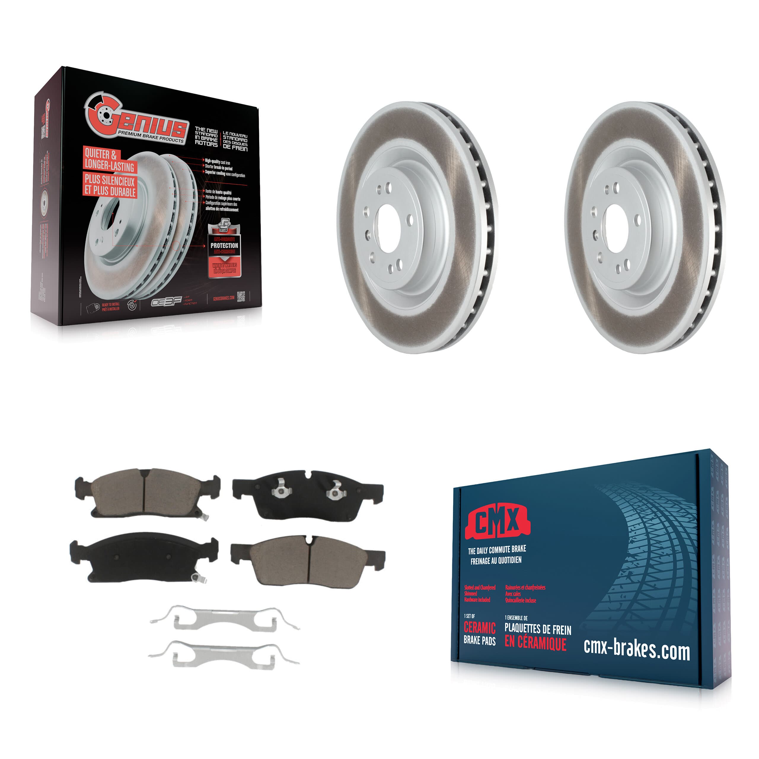 Transit Auto - KGC-100167 - Front Disc Brake Kits image 1