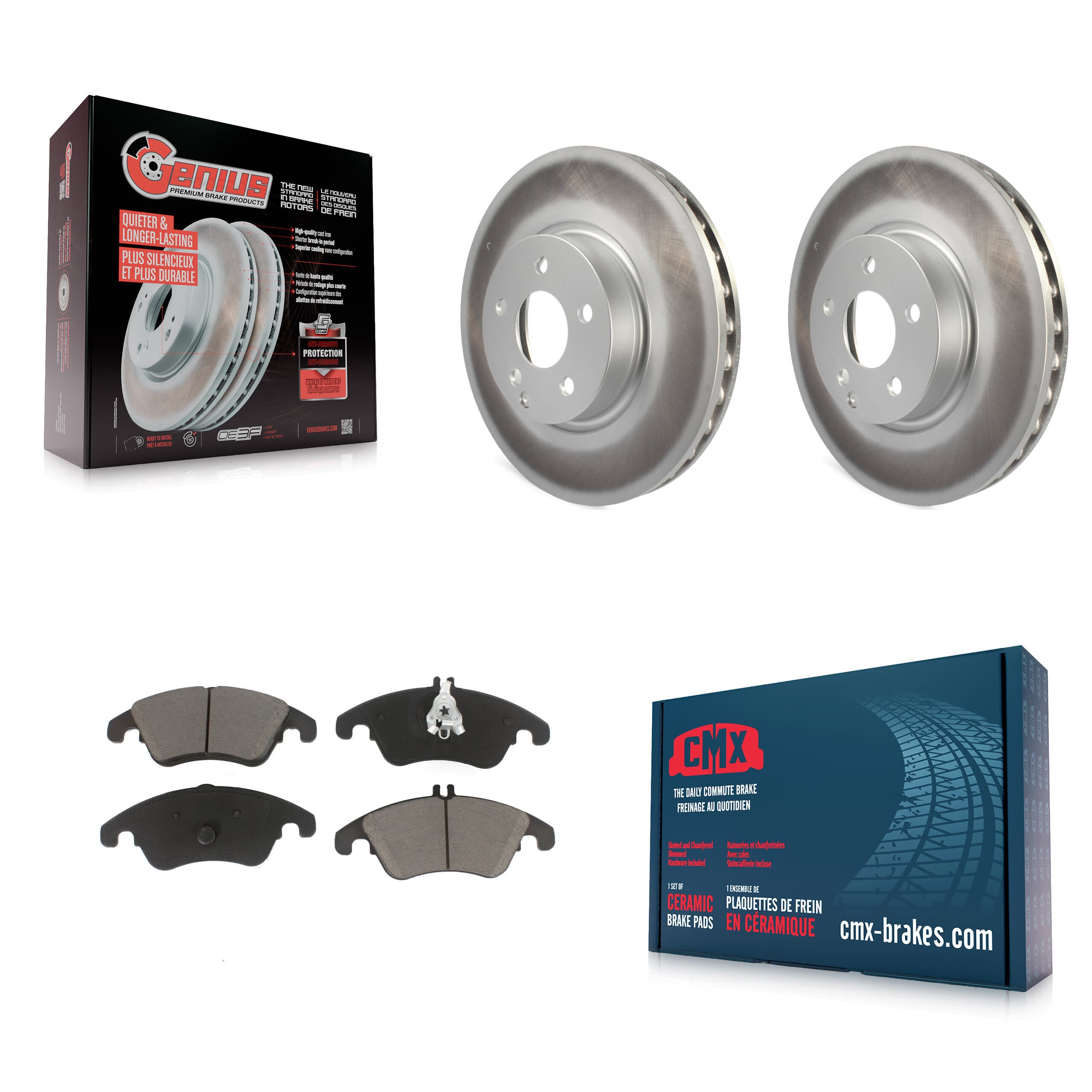 Transit Auto - KGC-100173 - Front Disc Brake Kits image 1