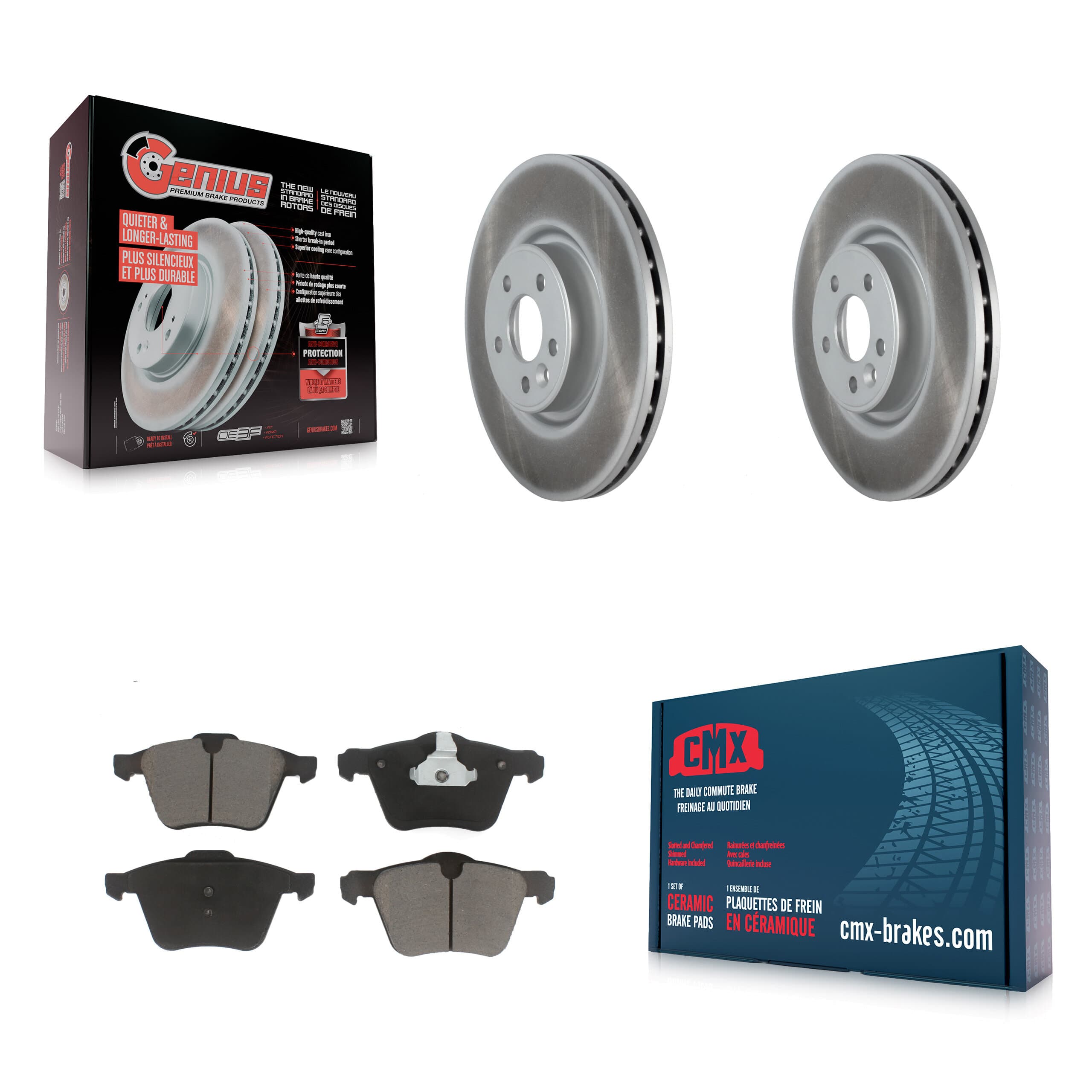 Transit Auto - KGC-100182 - Front Disc Brake Kits image 1