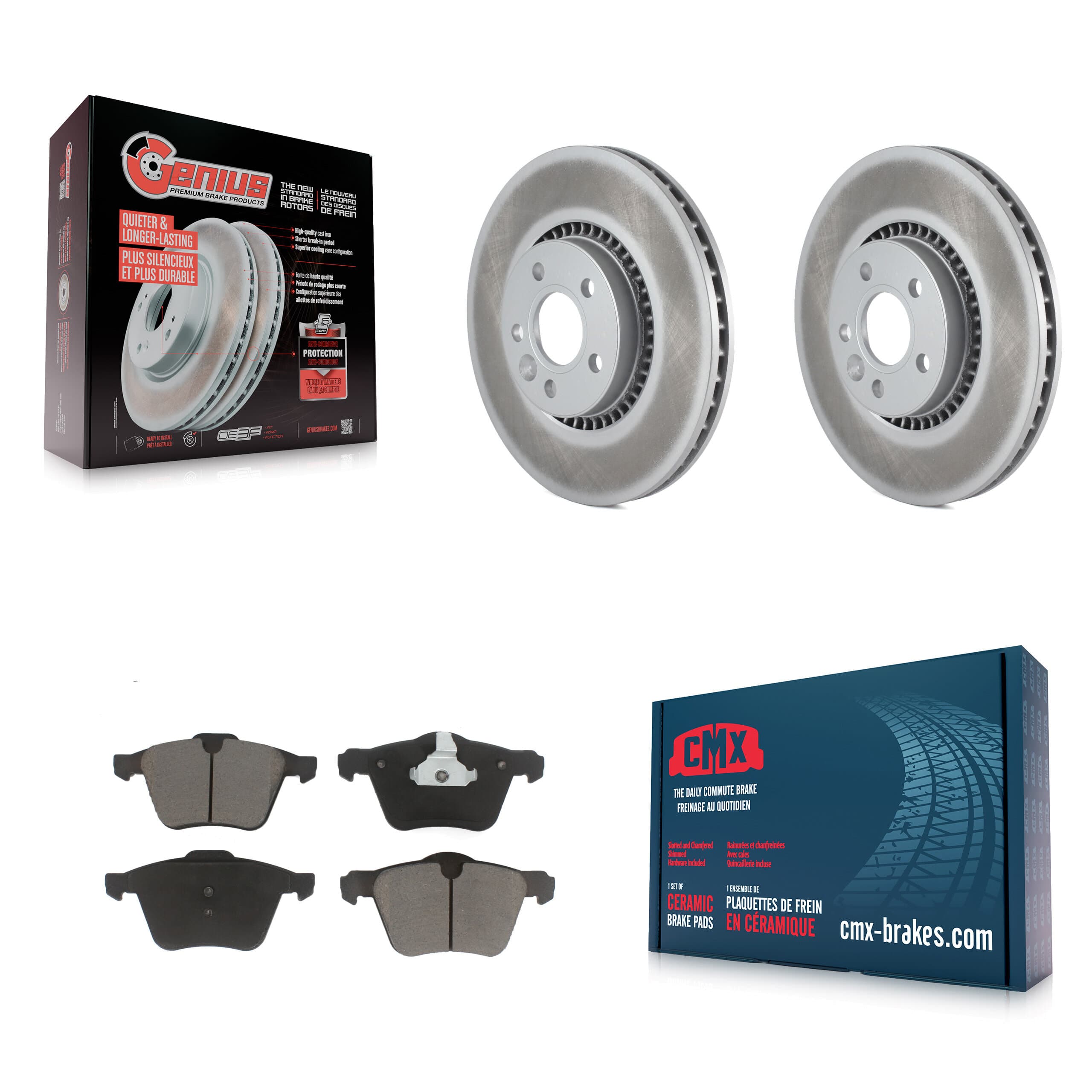 Transit Auto - KGC-100183 - Front Disc Brake Kits image 1