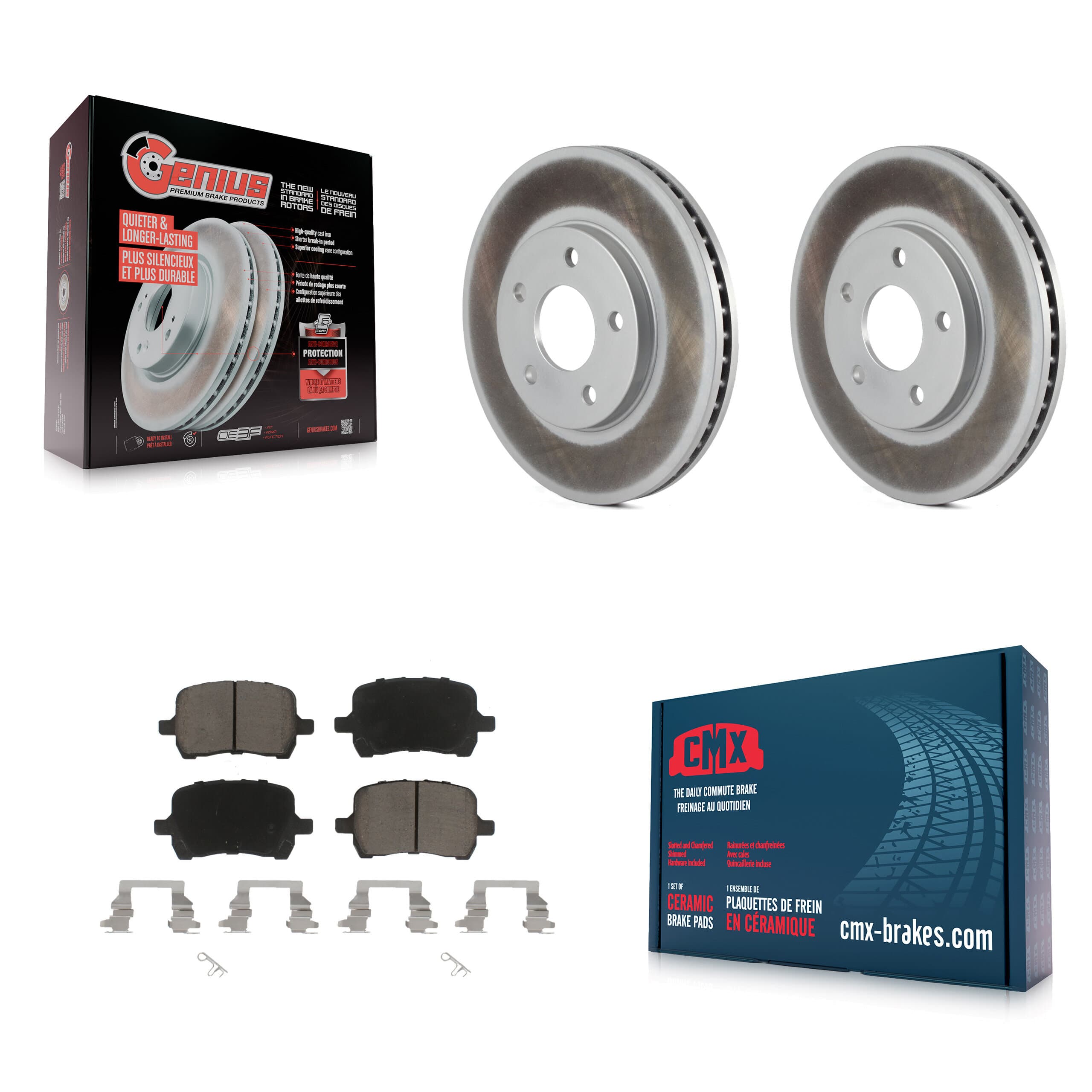 Transit Auto - KGC-100191 - Front Disc Brake Kits image 1