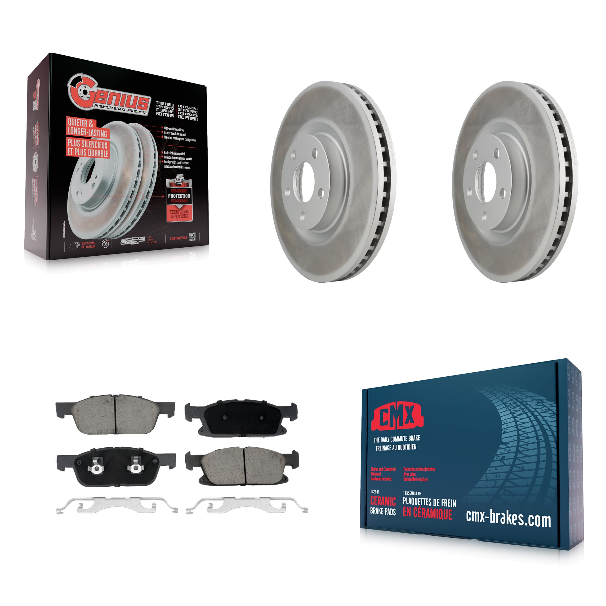 Transit Auto - KGC-100235 - Front Disc Brake Kits image 1