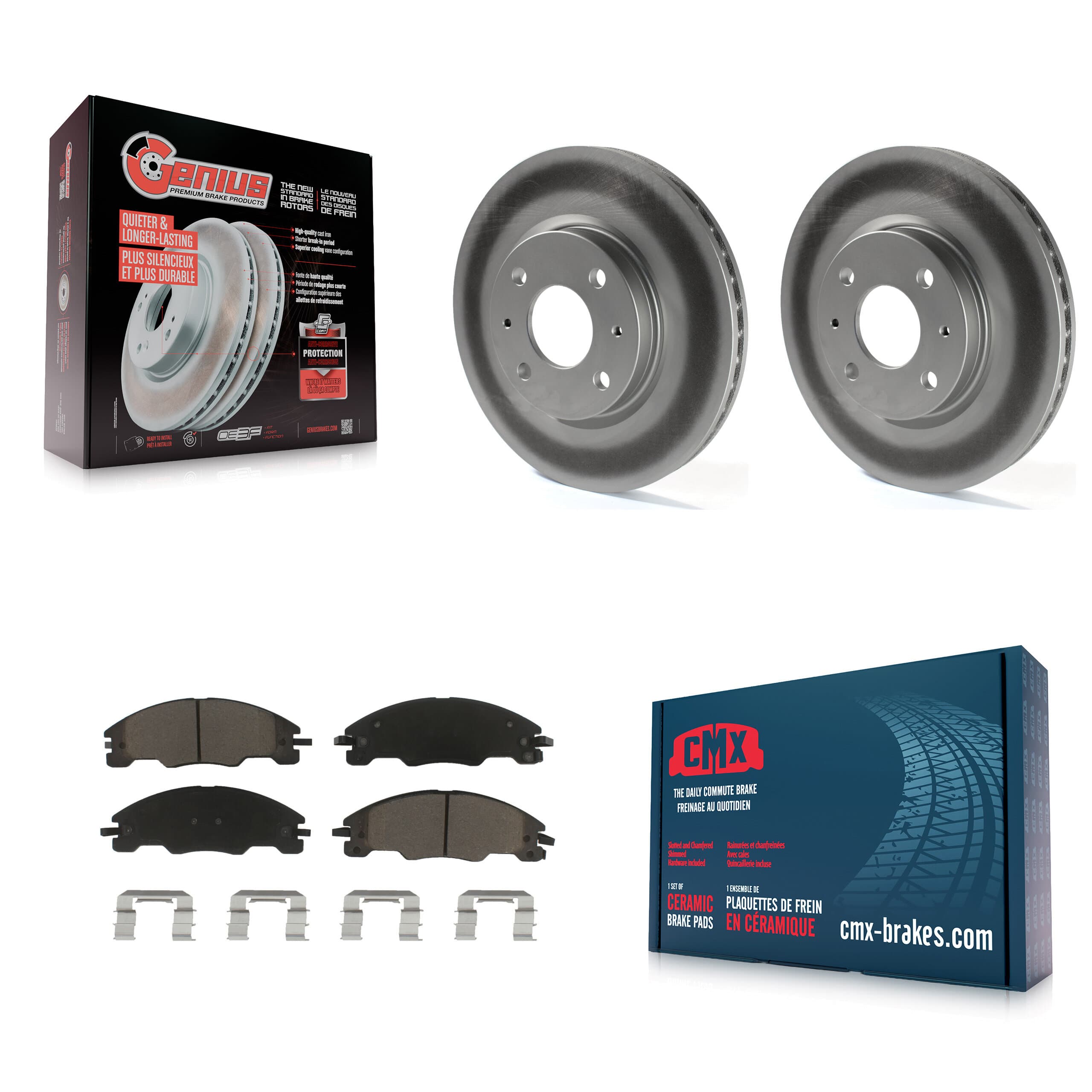 Transit Auto - KGC-100253 - Front Disc Brake Kits image 1