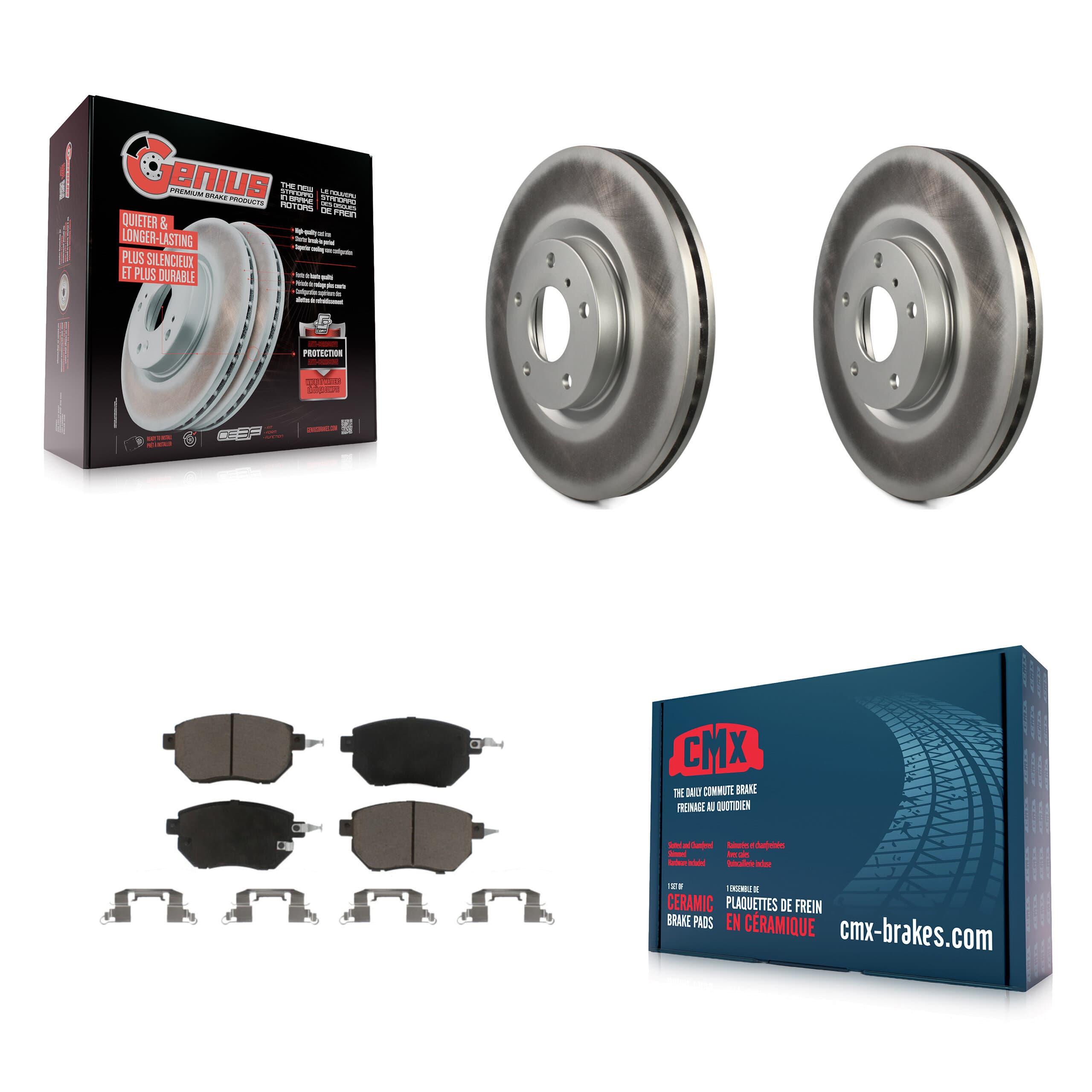 Transit Auto - KGC-100268 - Front Disc Brake Kits image 1