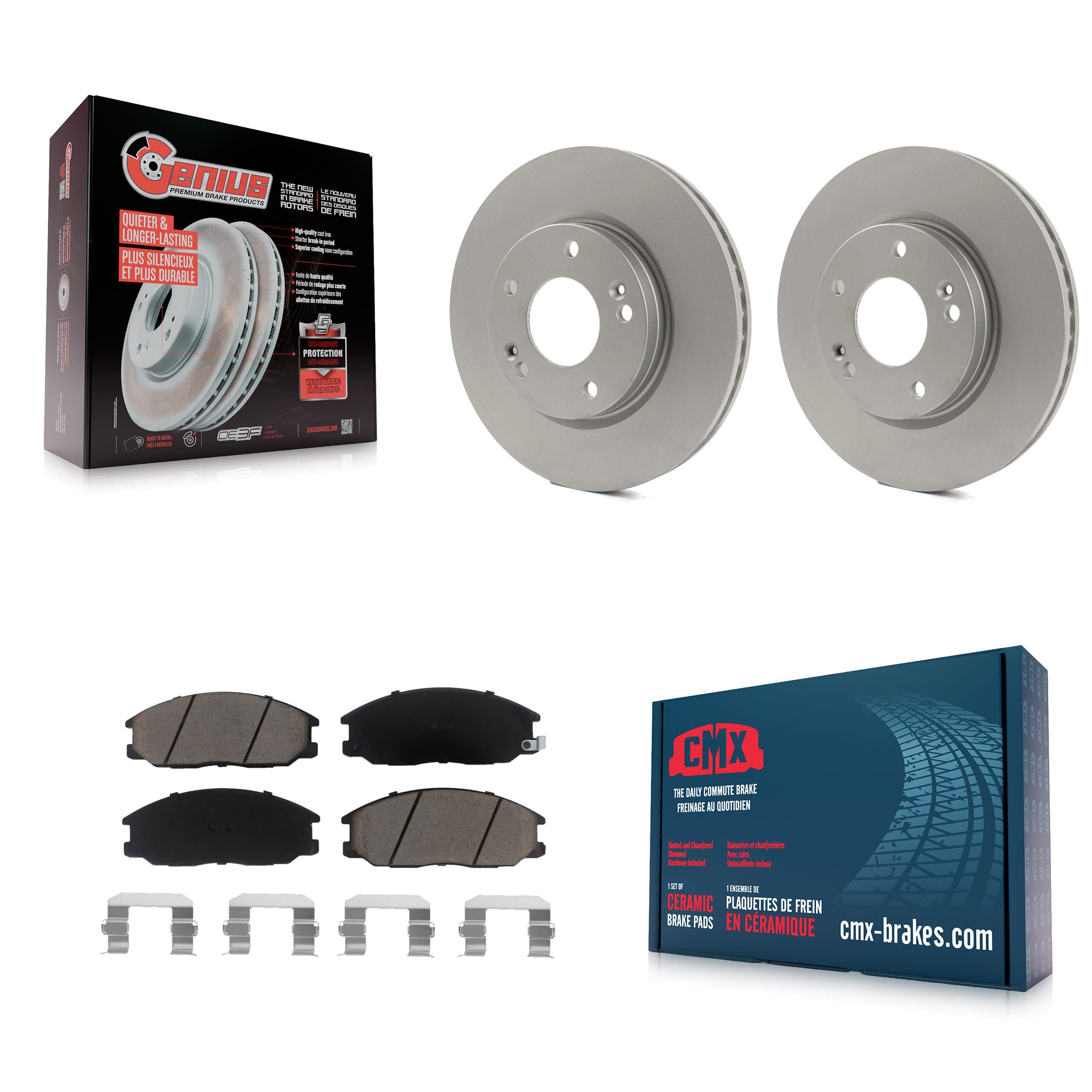 Transit Auto - KGC-100275 - Front Disc Brake Kits image 1