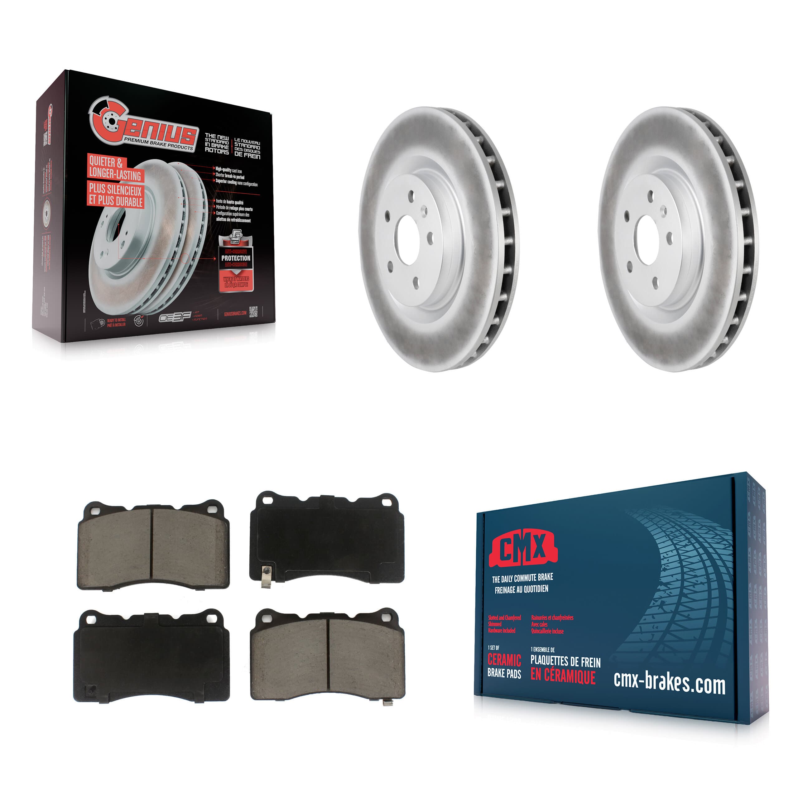 Transit Auto - KGC-100282 - Front Disc Brake Kits image 1