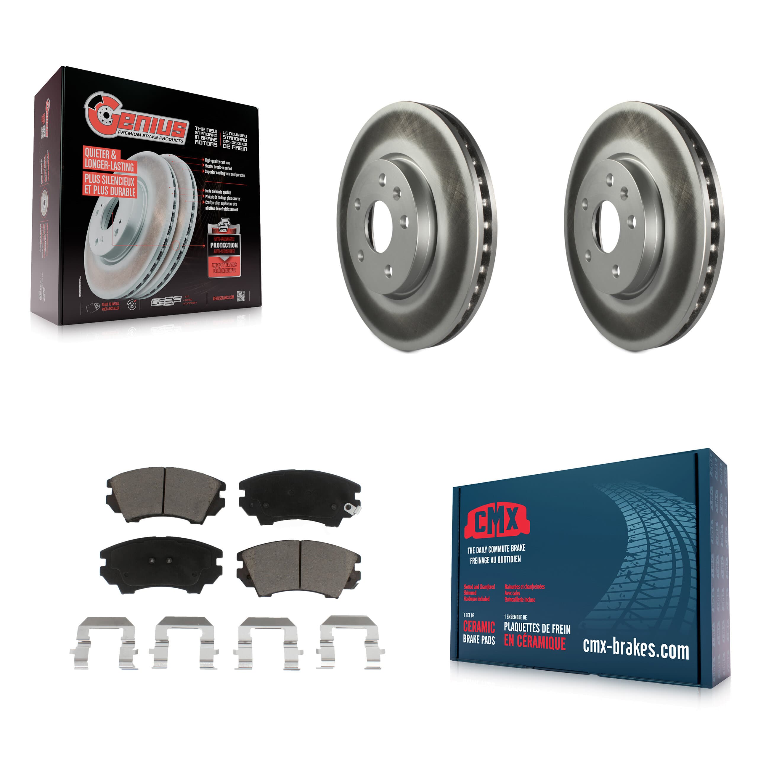 Transit Auto - KGC-100284 - Front Disc Brake Kits image 1