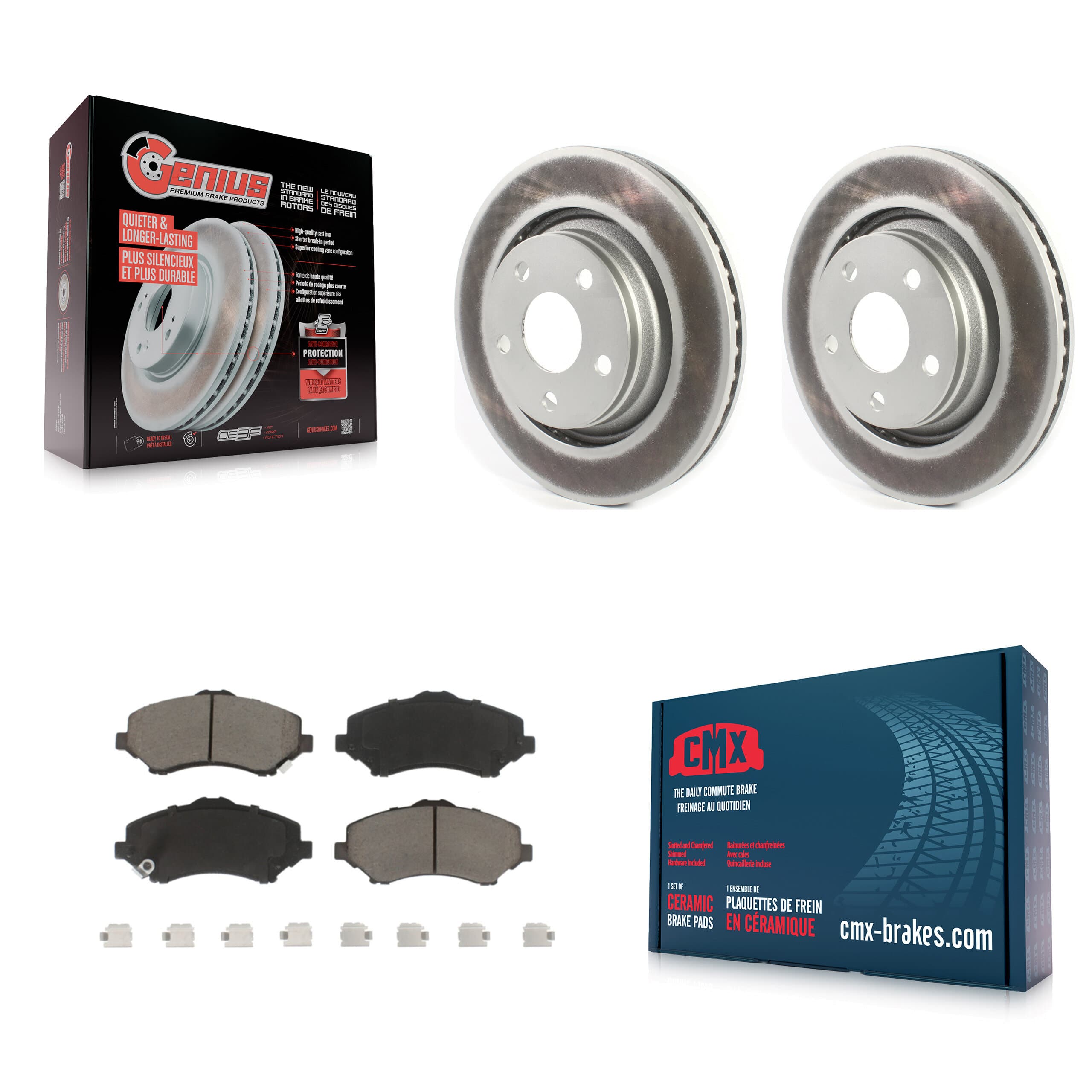 Transit Auto - KGC-100286 - Front Disc Brake Kits image 1