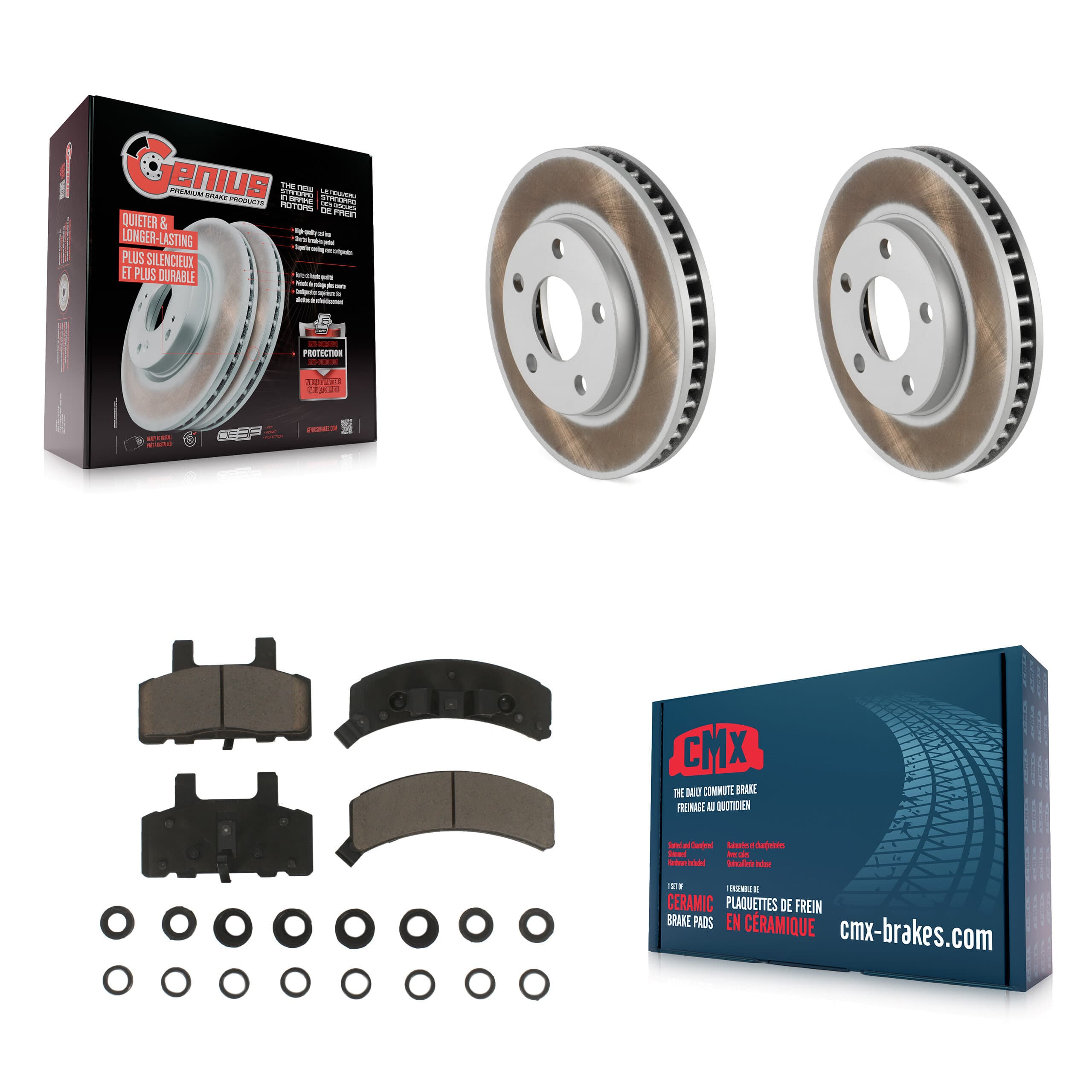 Transit Auto - KGC-100296 - Front Disc Brake Kits image 1